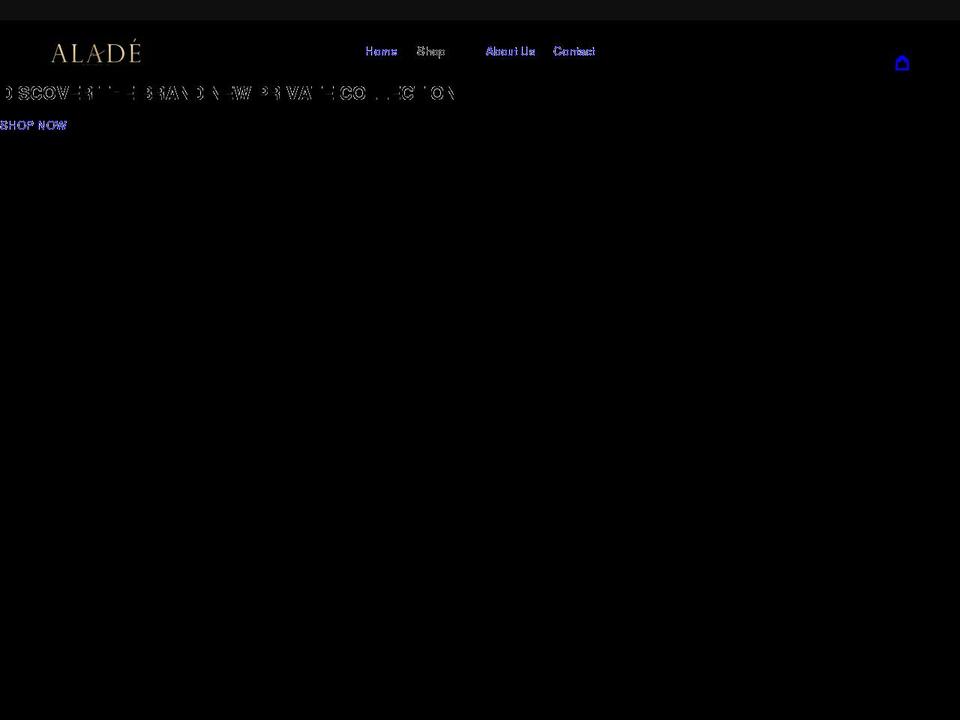 alade.co.uk shopify website screenshot