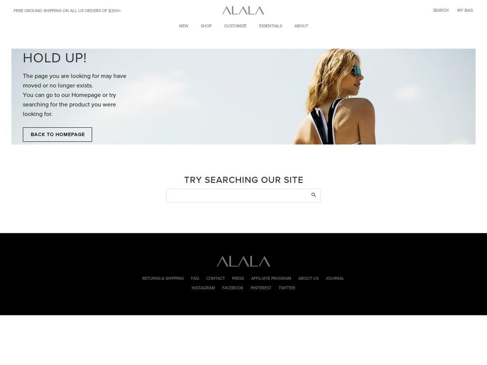 alalamen.com — Shopify storefront screenshot
