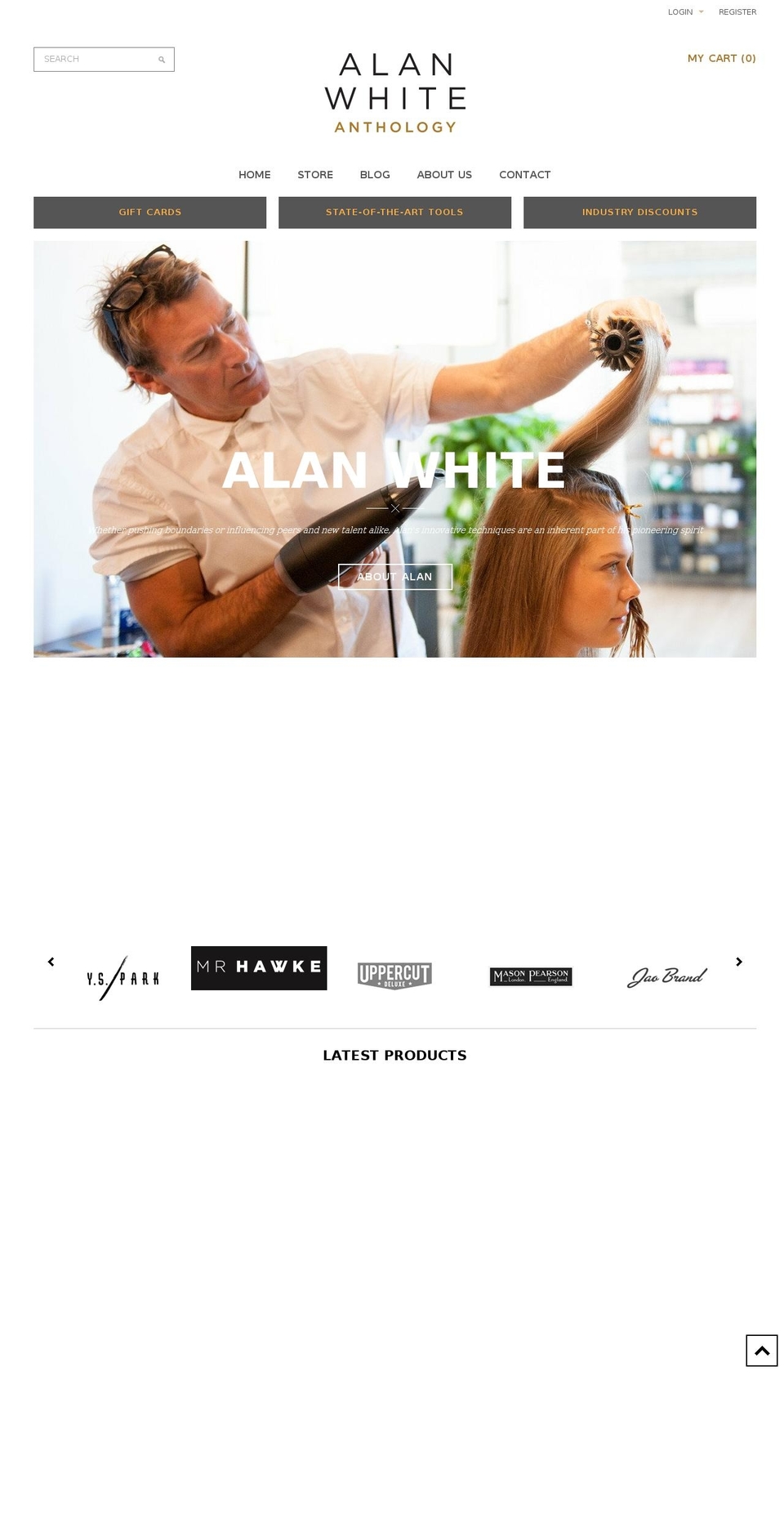 gentleman-1-0-7 Shopify theme site example alanwhitehair.com