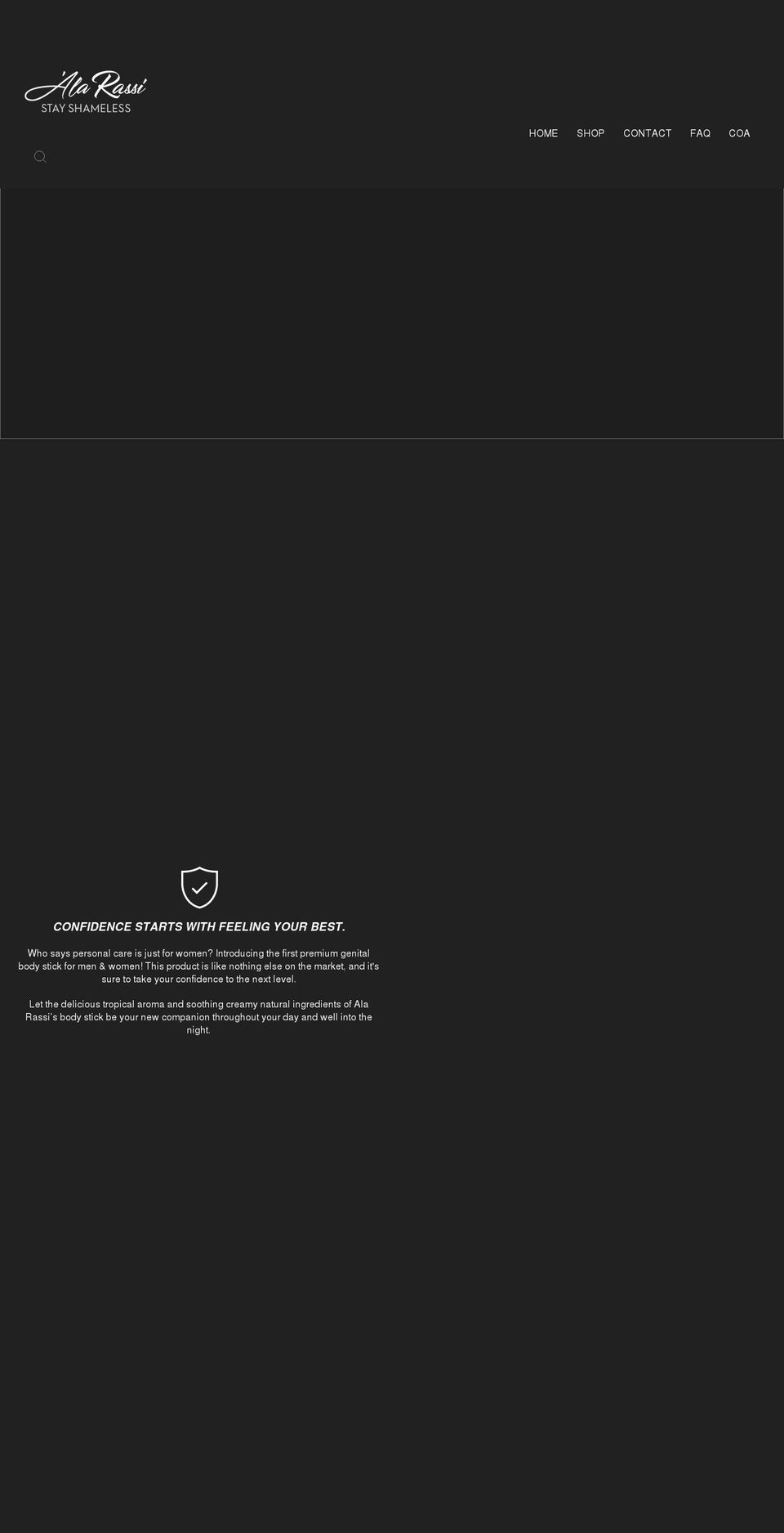 alarassi.com — Shopify storefront screenshot