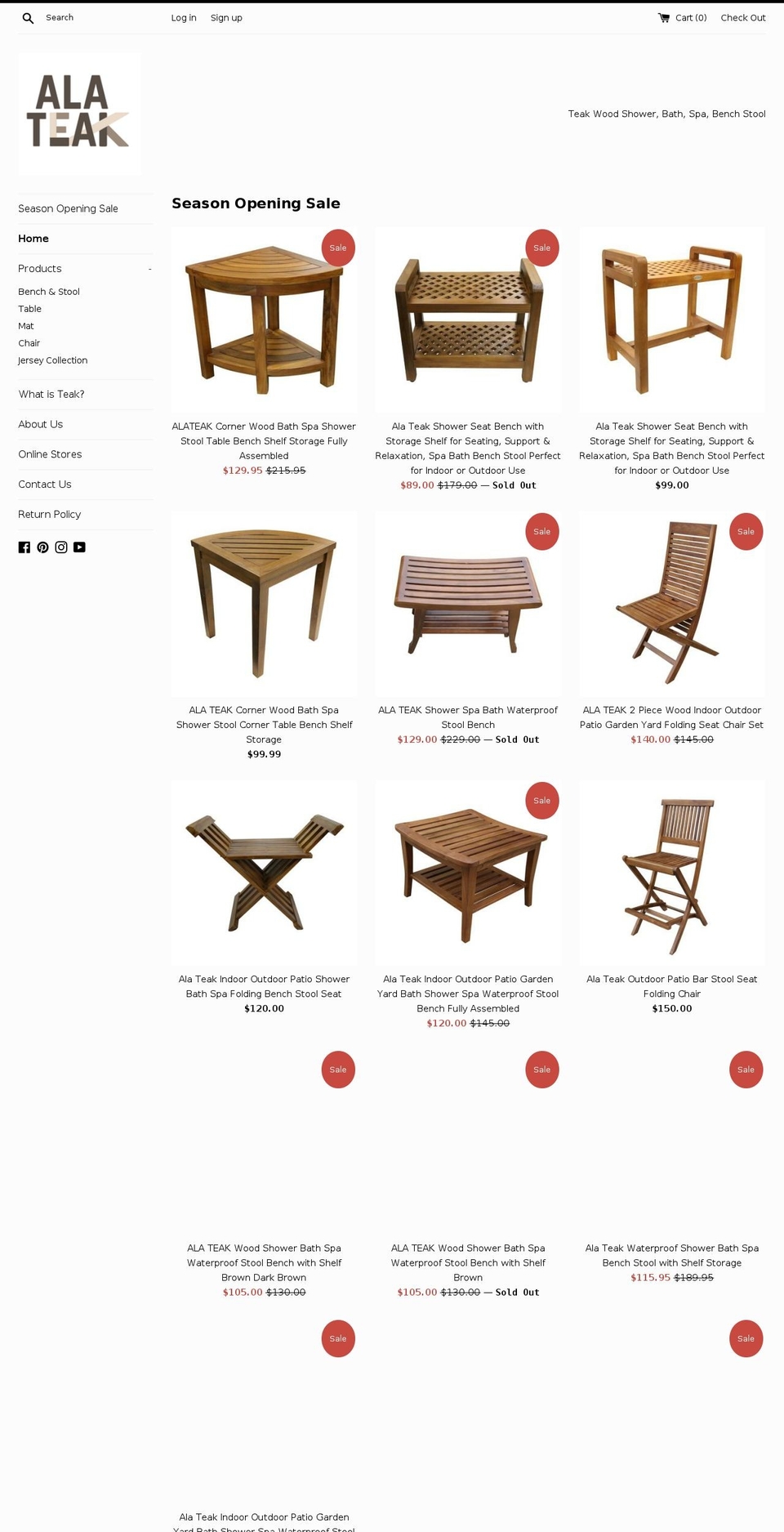 alateak.com — Shopify storefront screenshot