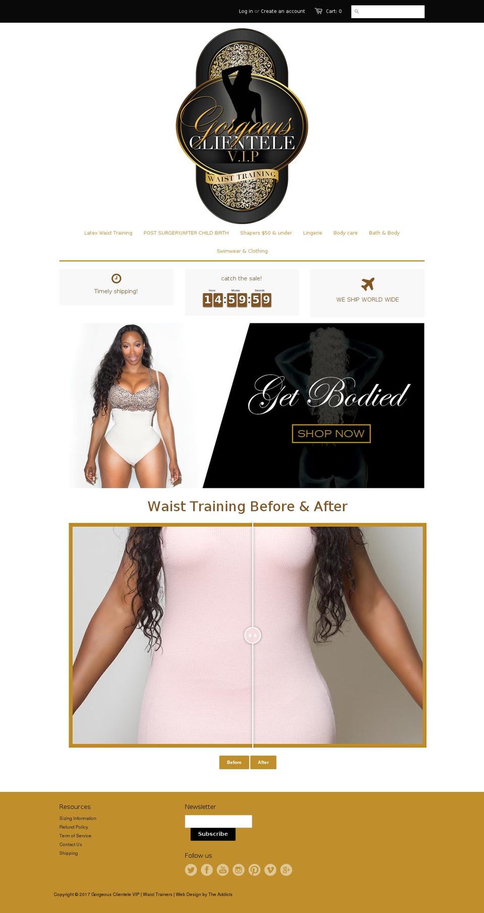Alaya Lee Closet V2 (w\/ Ticker \u0026 BF Slider) Shopify theme site example alayaleeofficialsite.com