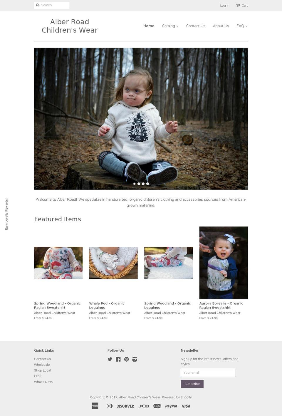 alberroad.com shopify website screenshot