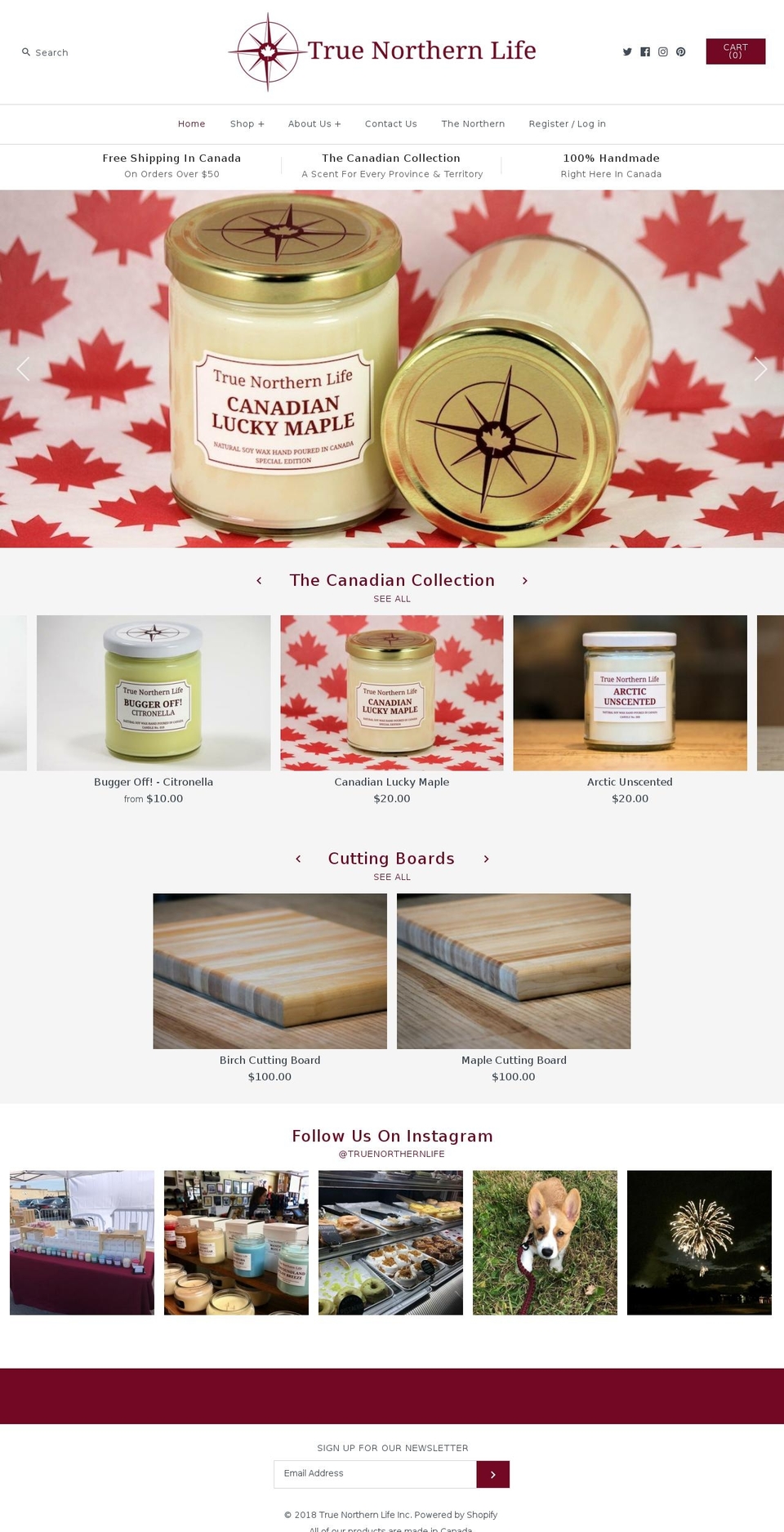 albertcountychoppers.ca shopify website screenshot
