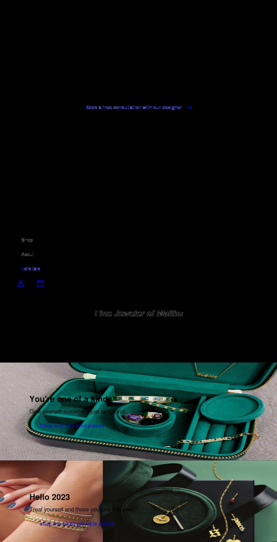 albertina.com shopify website screenshot