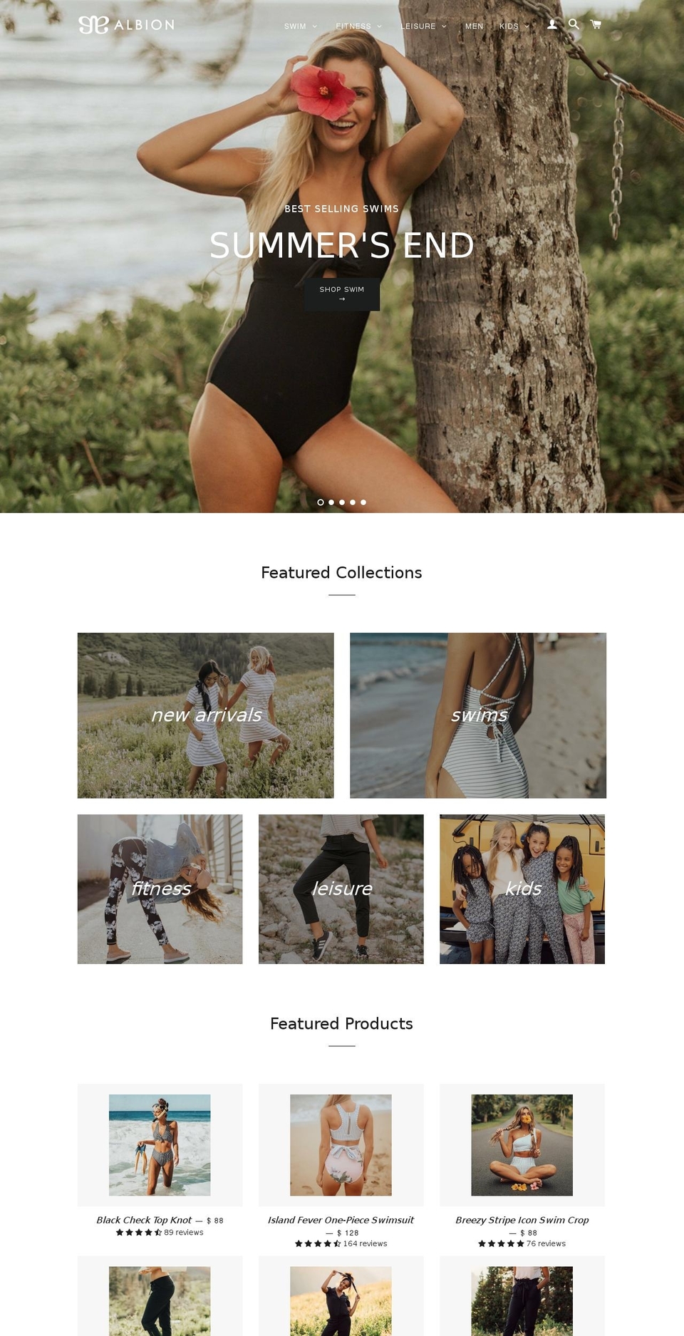 albion-6.myshopify.com shopify website screenshot