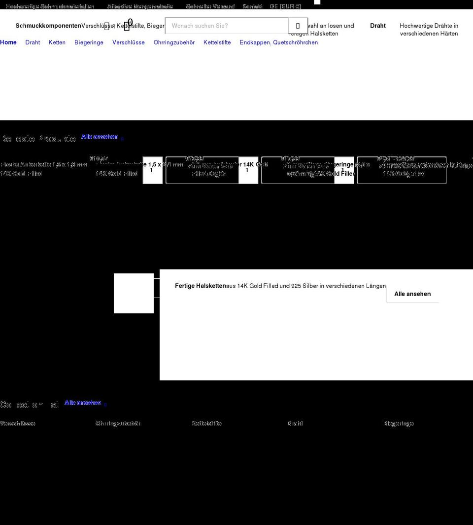 albrechtgold.com shopify website screenshot