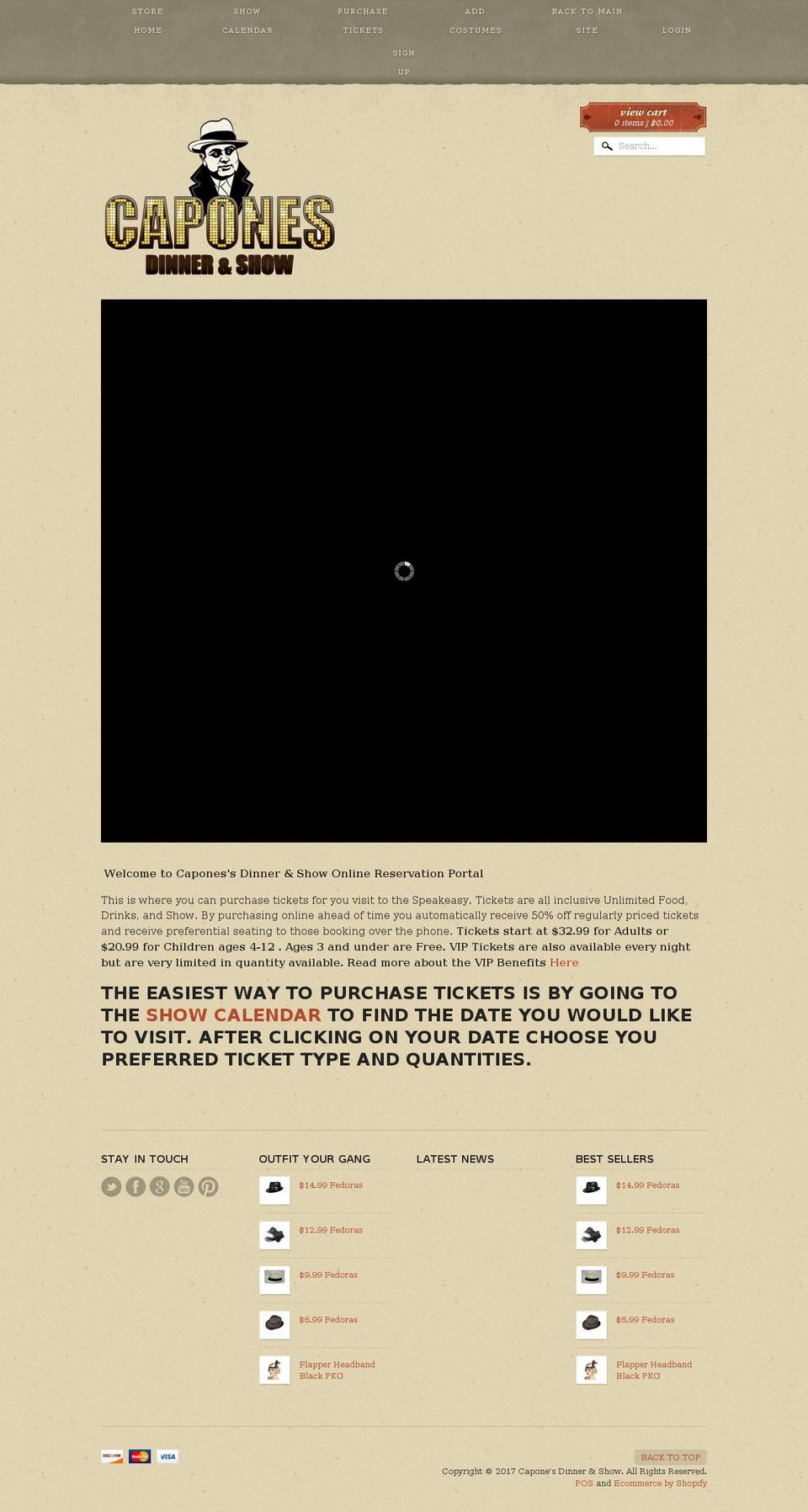 alcapones-shop.com shopify website screenshot