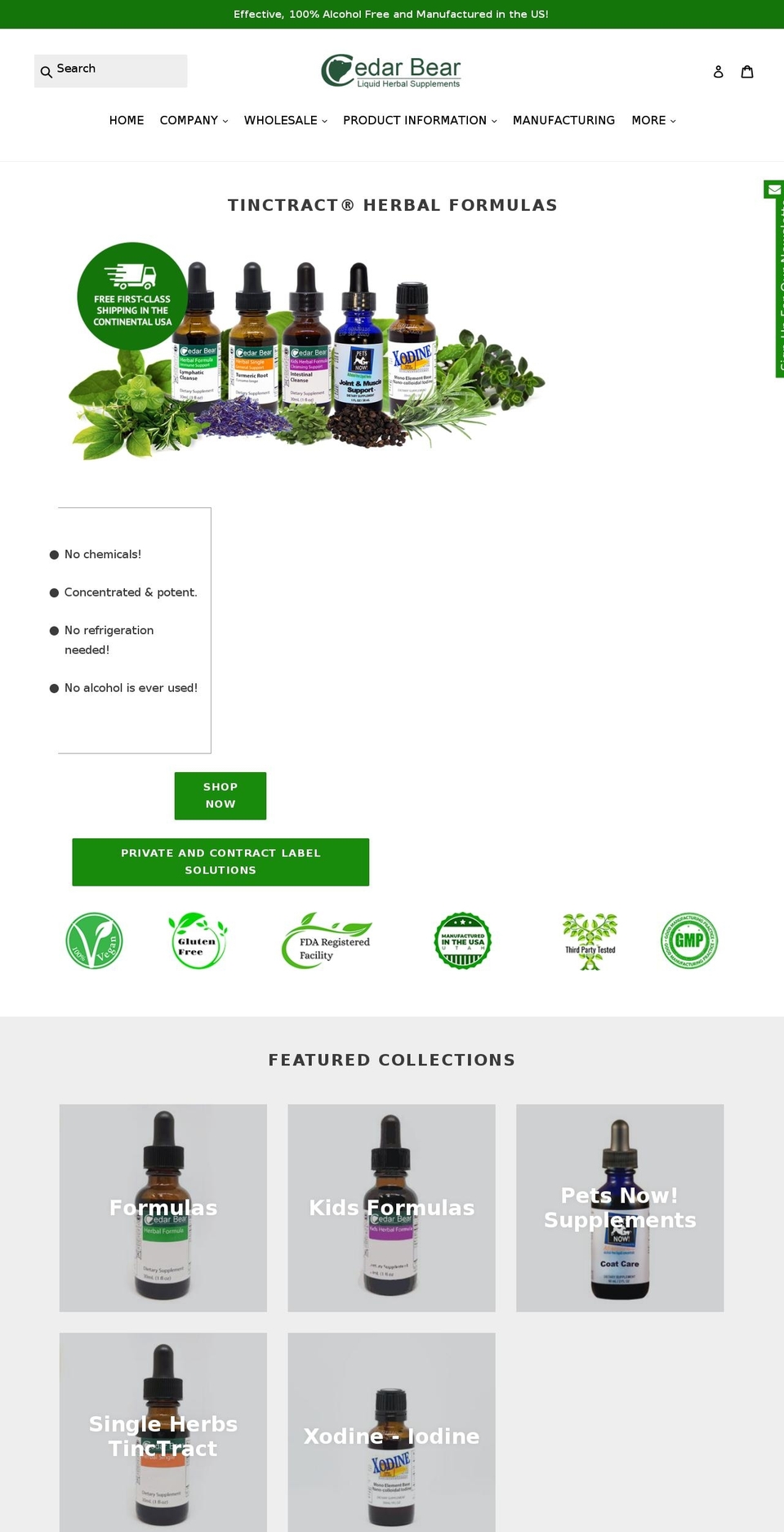 Copy of theme-export-cedar-bear-store-myshopify... Shopify theme site example alcoholfreetinctures.com