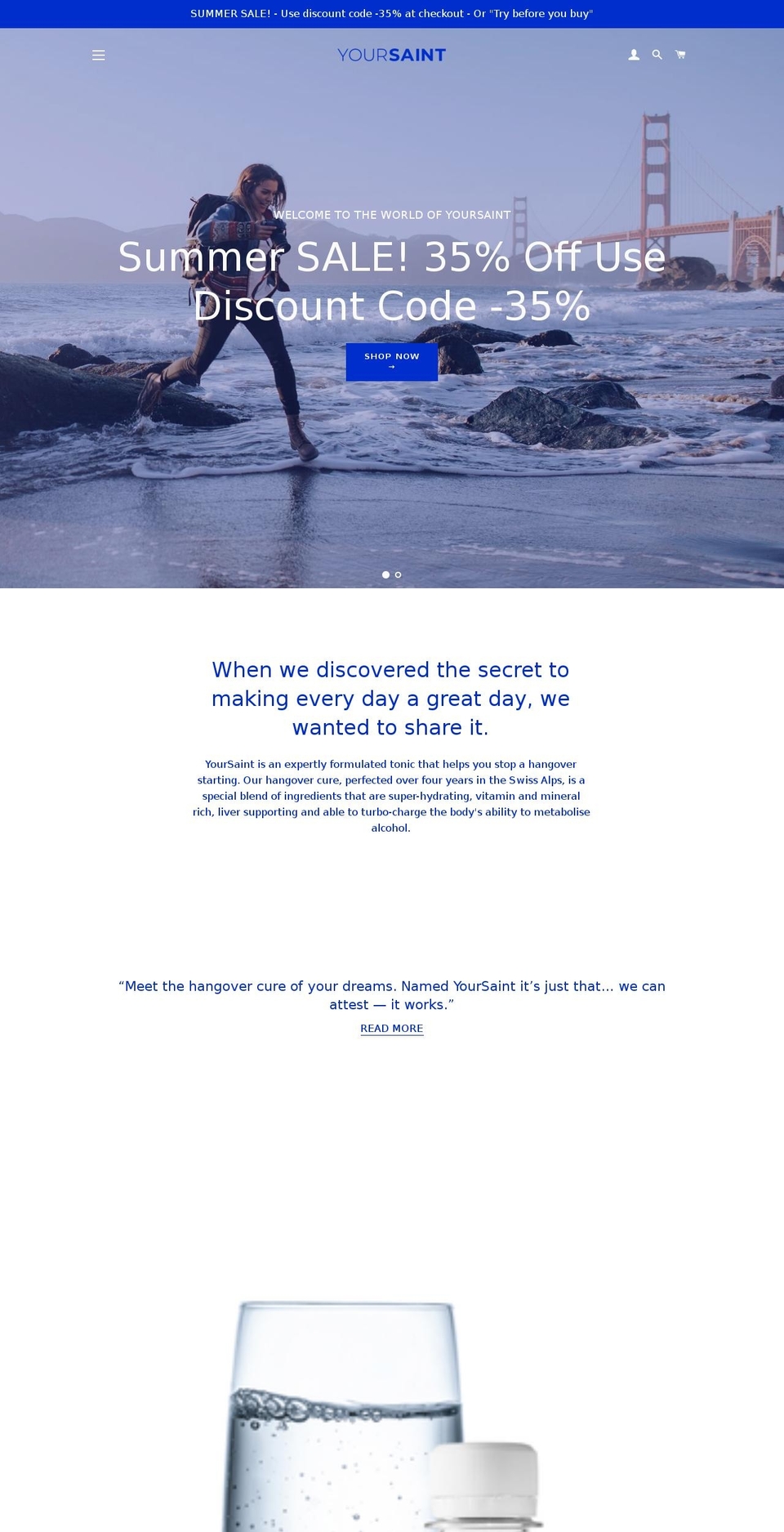 alcoholneutralizer.com — Shopify storefront screenshot