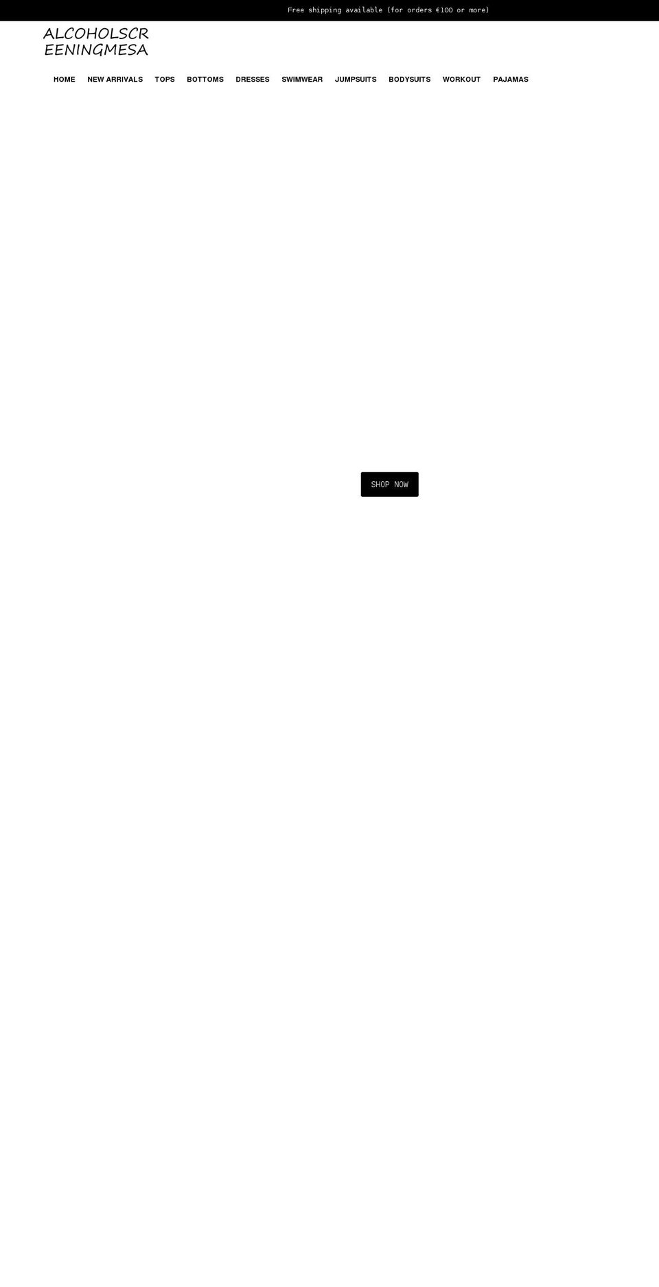 alcoholscreeningmesa.com shopify website screenshot