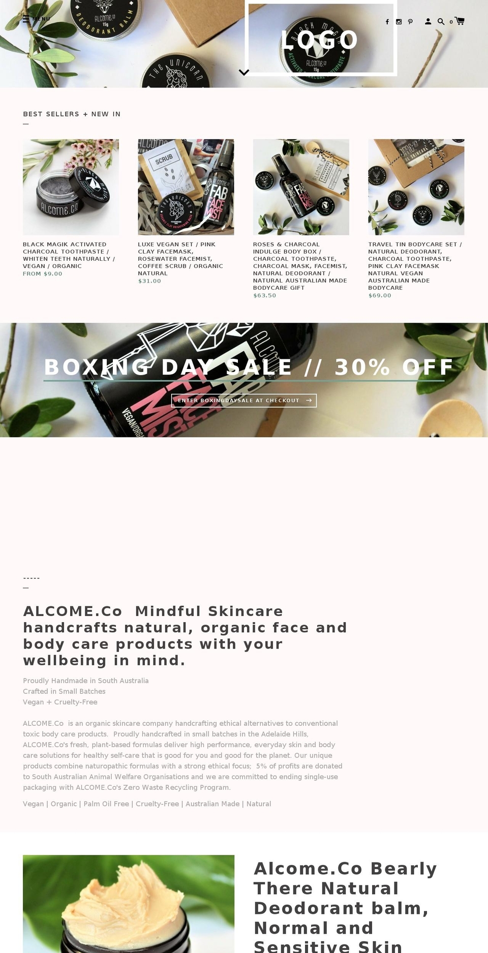 alcomeco.com shopify website screenshot