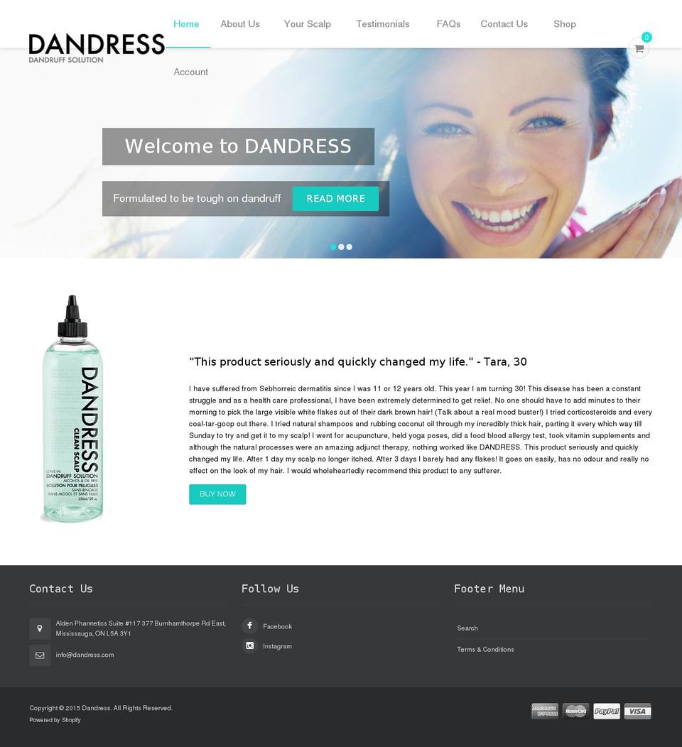 dandress-2 Shopify theme site example aldenpharmetics.com
