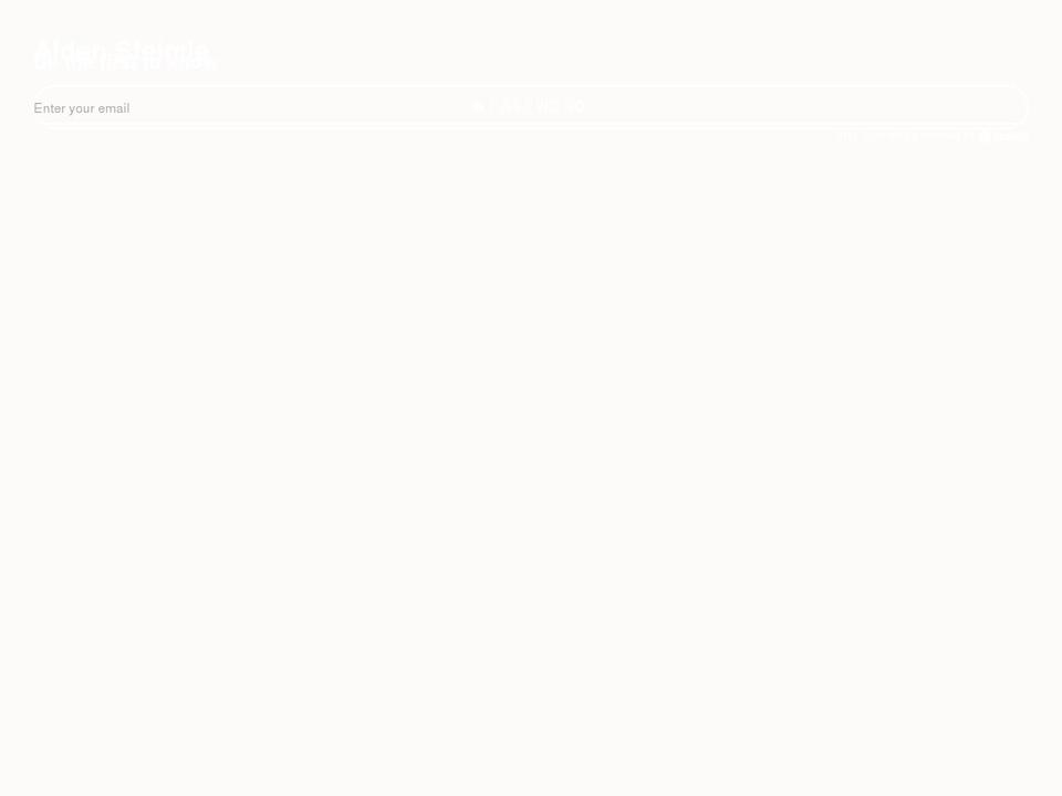 aldensteimle.com shopify website screenshot