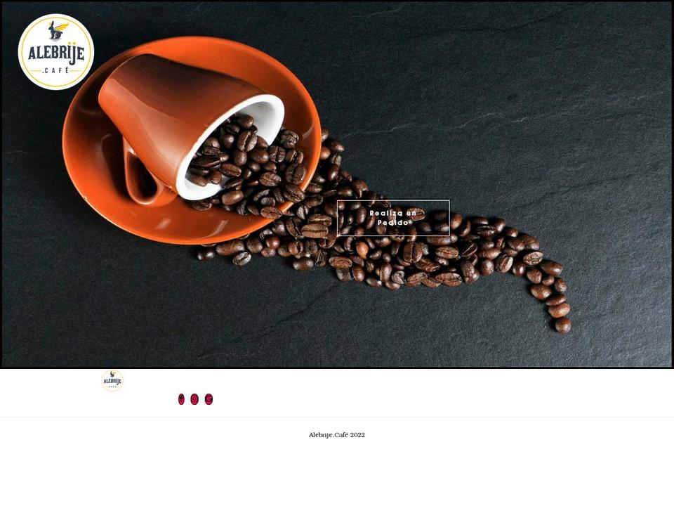 alebrije.cafe shopify website screenshot