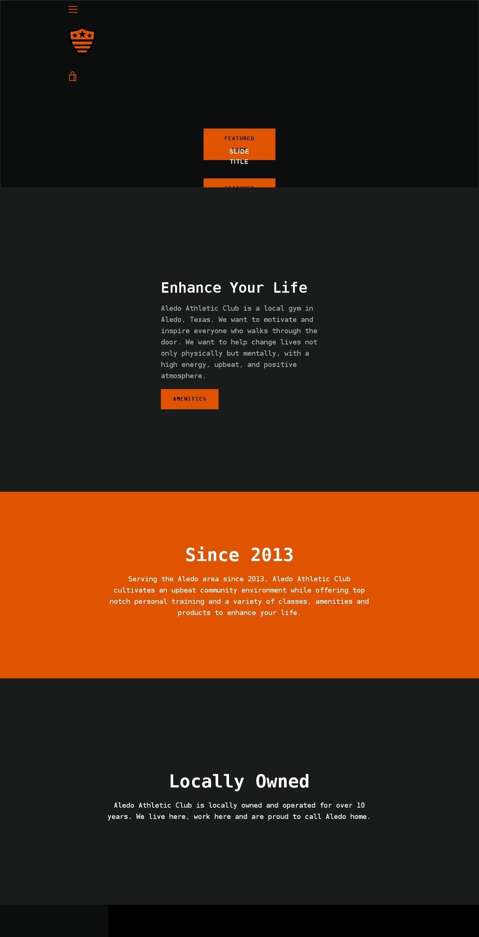 aledofitness.com shopify website screenshot