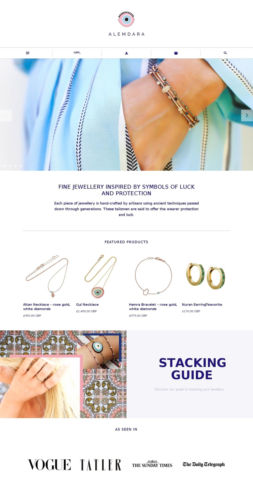 alemdara.com shopify website screenshot