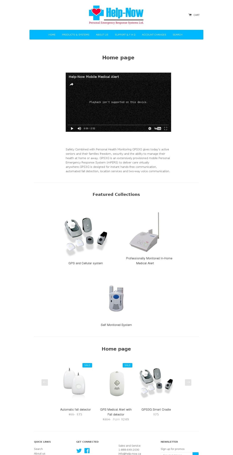 alertmedical.ca shopify website screenshot