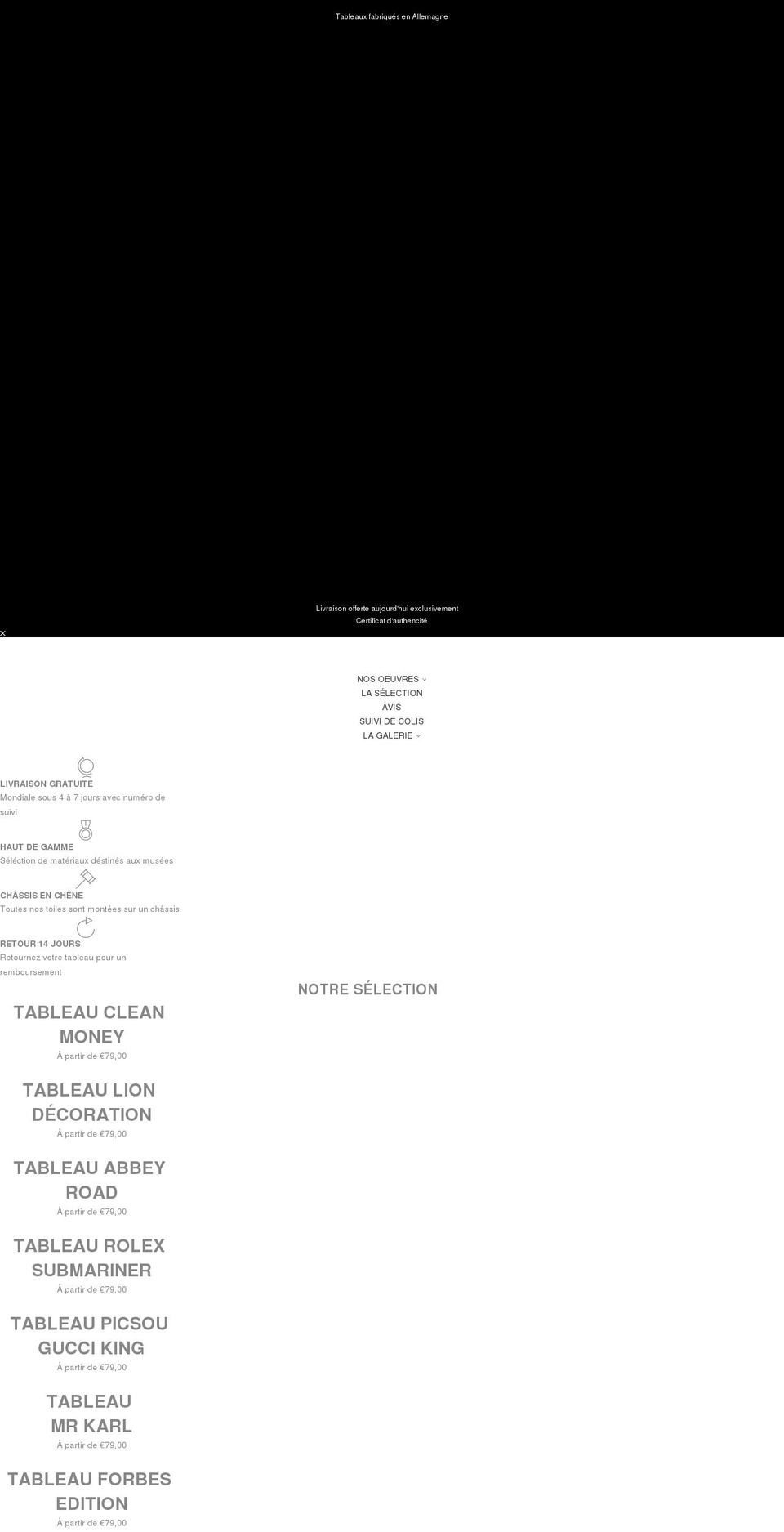 alessiocacciatore.com shopify website screenshot