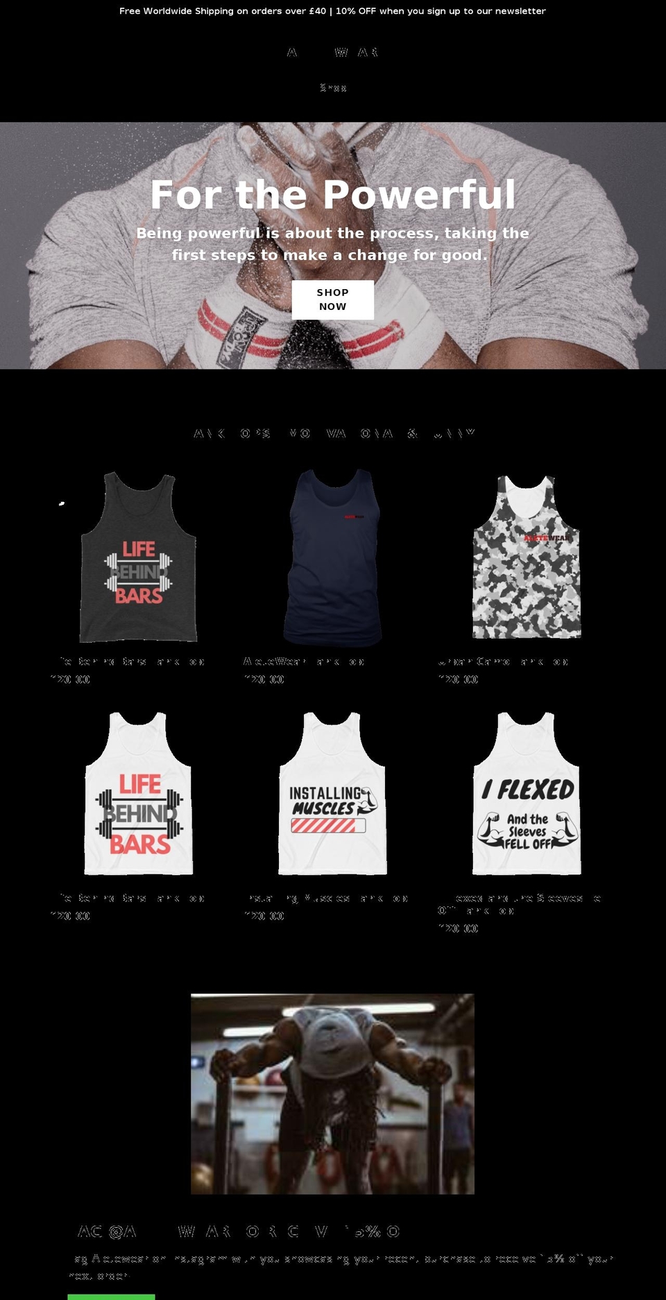 aletewear.com — Shopify storefront screenshot