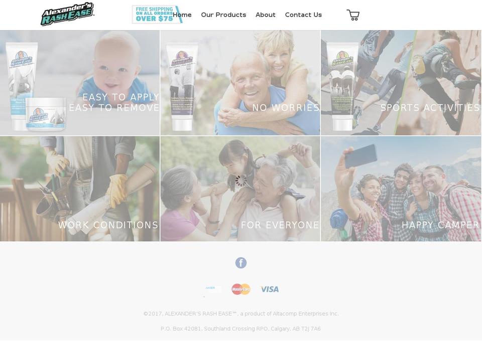 alexanders-theme Shopify theme site example alexandersrashease.com