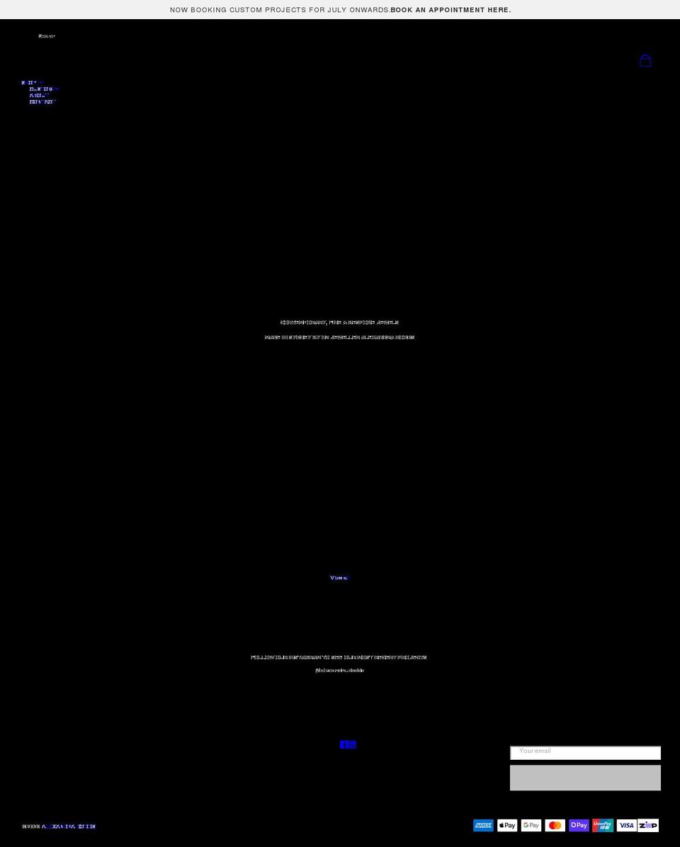 alexandradodds.com shopify website screenshot