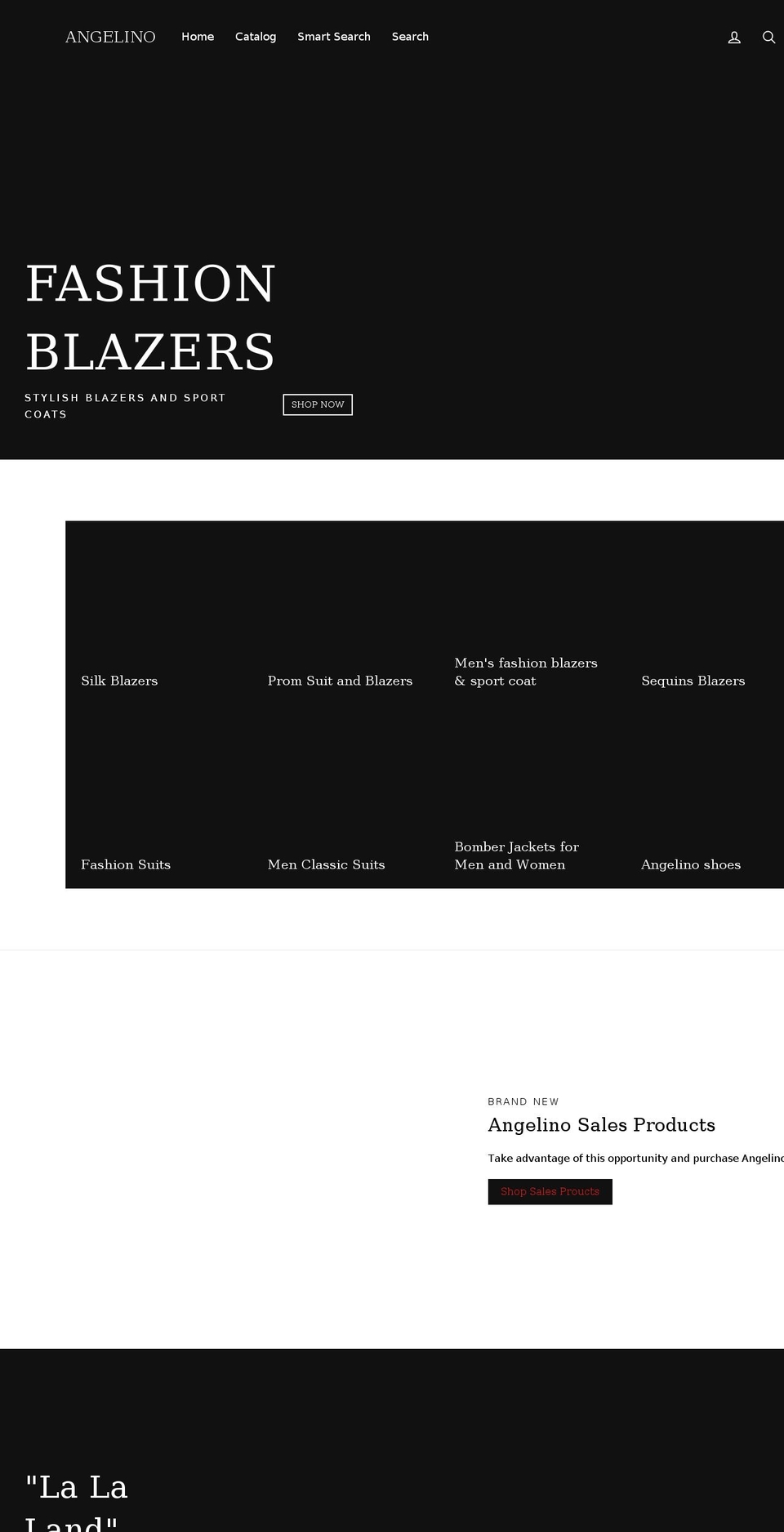 alexangelino.com — Shopify storefront screenshot