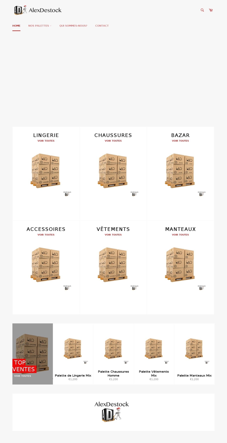 alexdestock.com — Shopify storefront screenshot