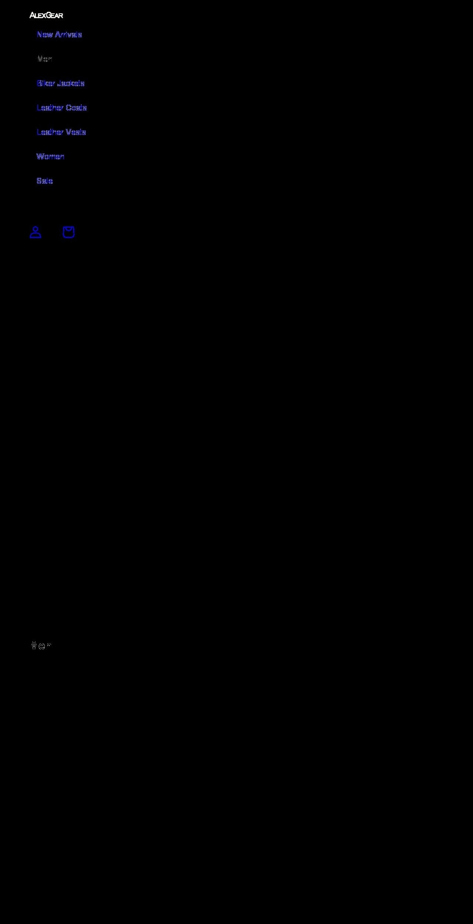 alexgear.com shopify website screenshot