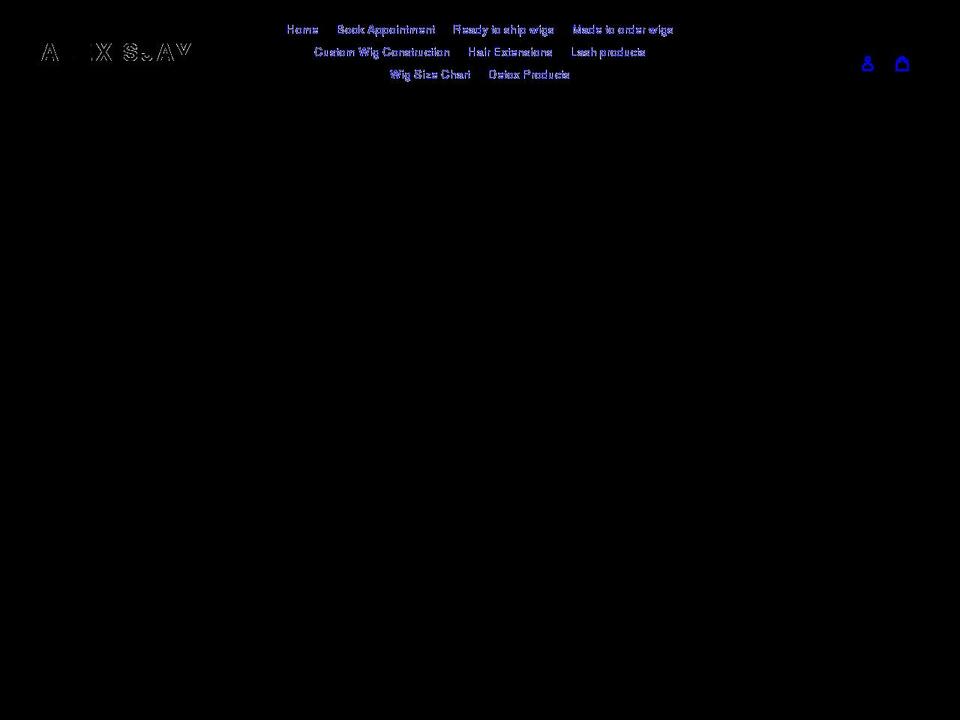 alexissjay.com shopify website screenshot