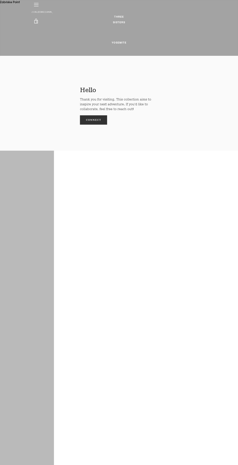 alexmccann.com.au shopify website screenshot