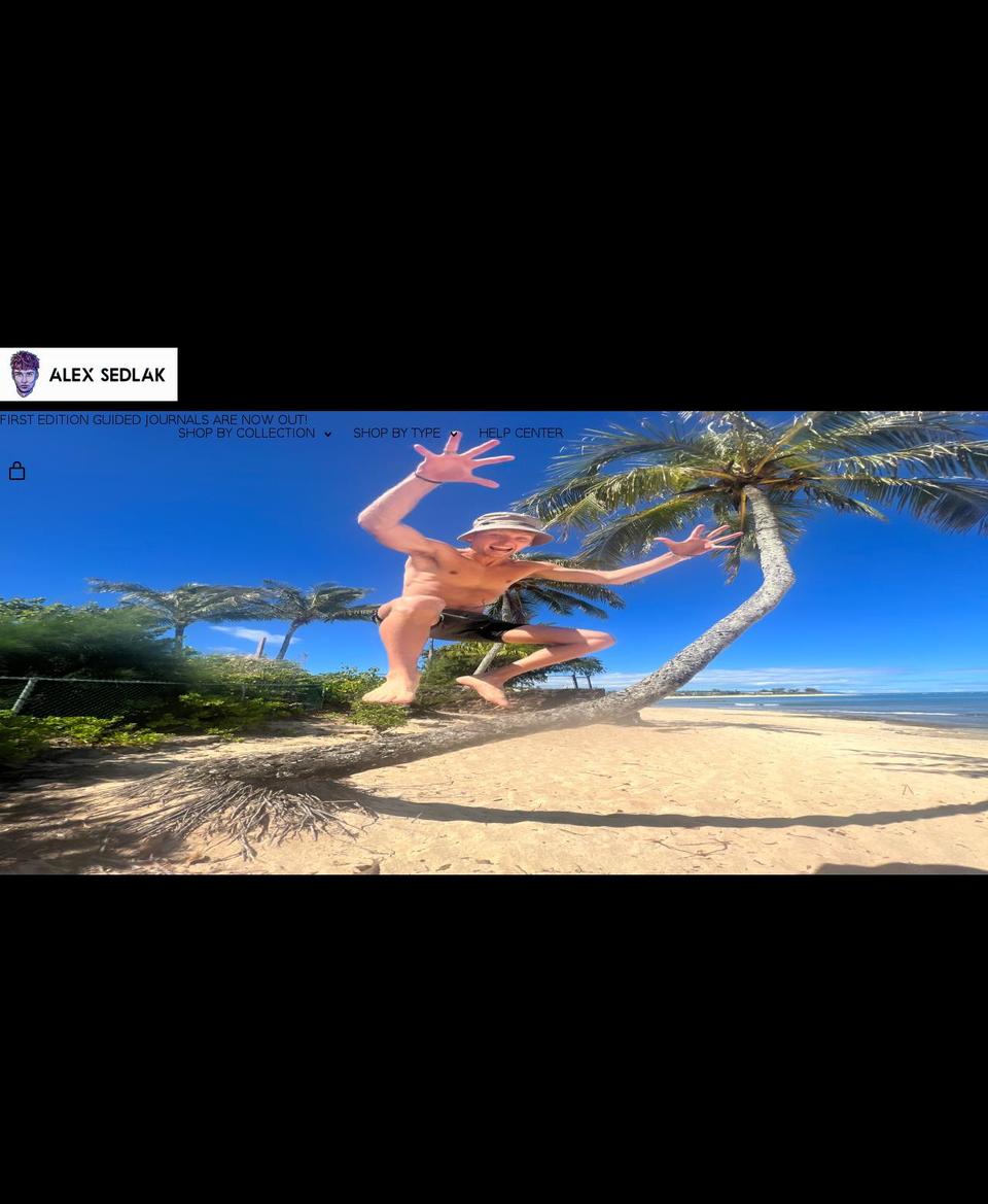 alexsedlak.com shopify website screenshot