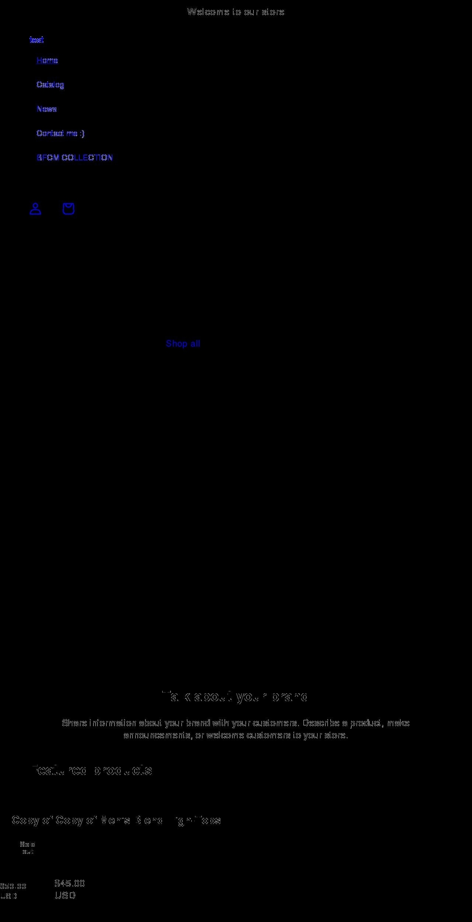 alextrebek.myshopify.com shopify website screenshot