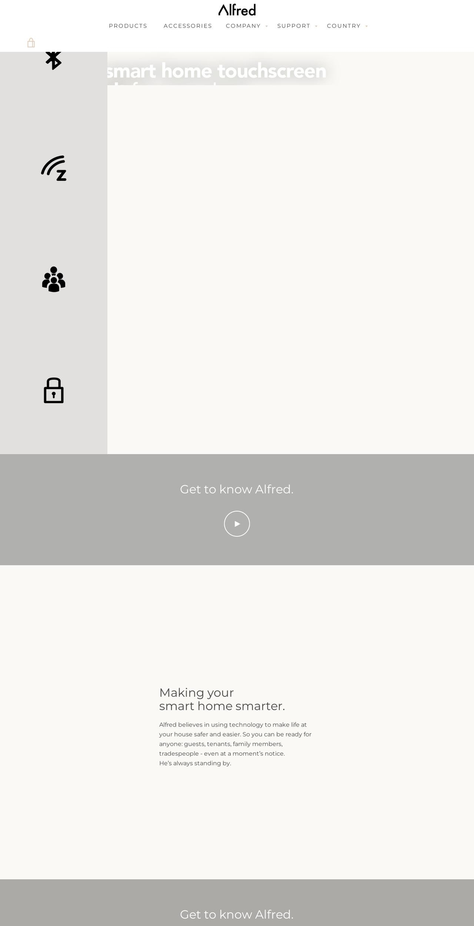 Bazaarvoice Copy Shopify theme site example alfredinc.com