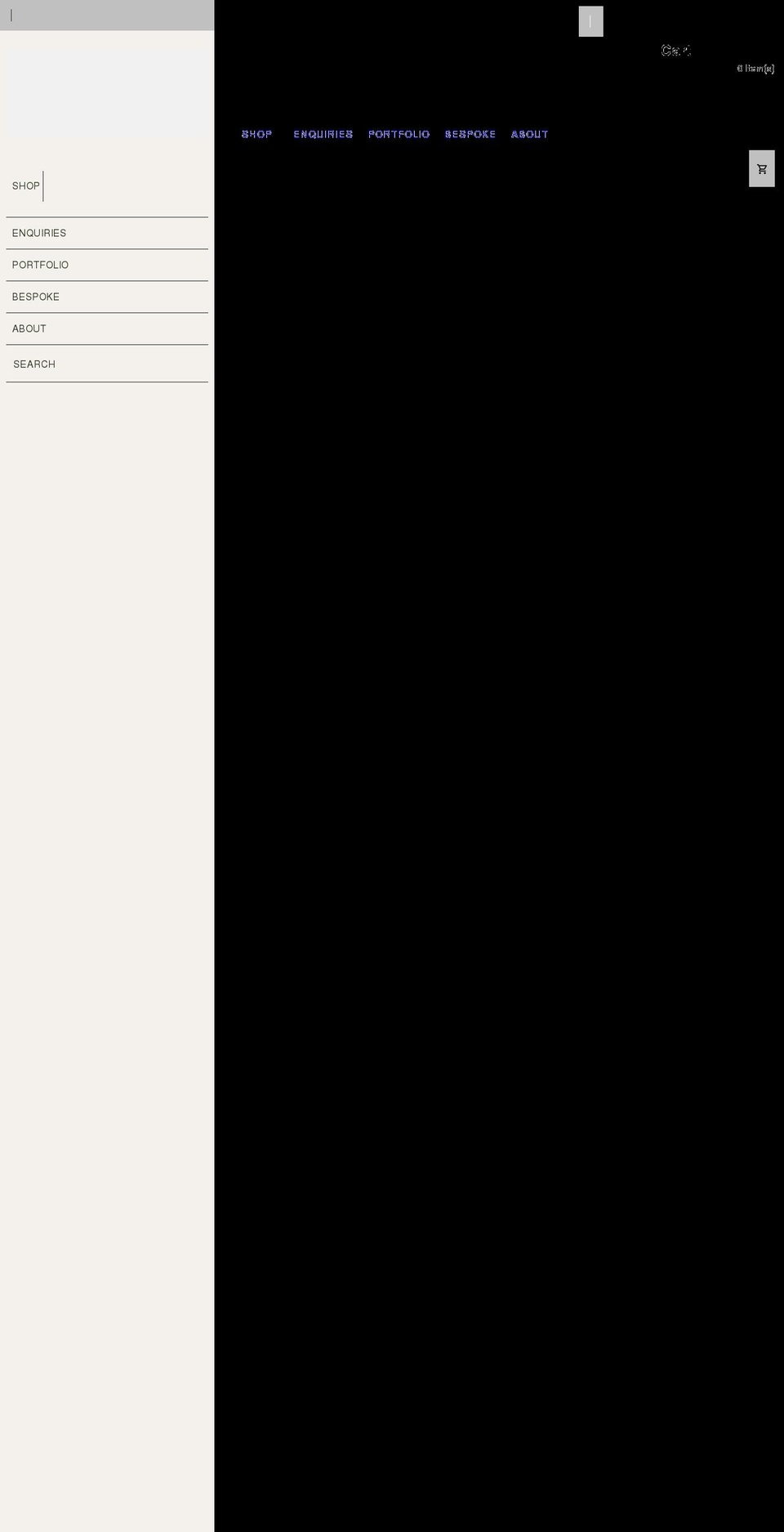 alfrednewall.com shopify website screenshot