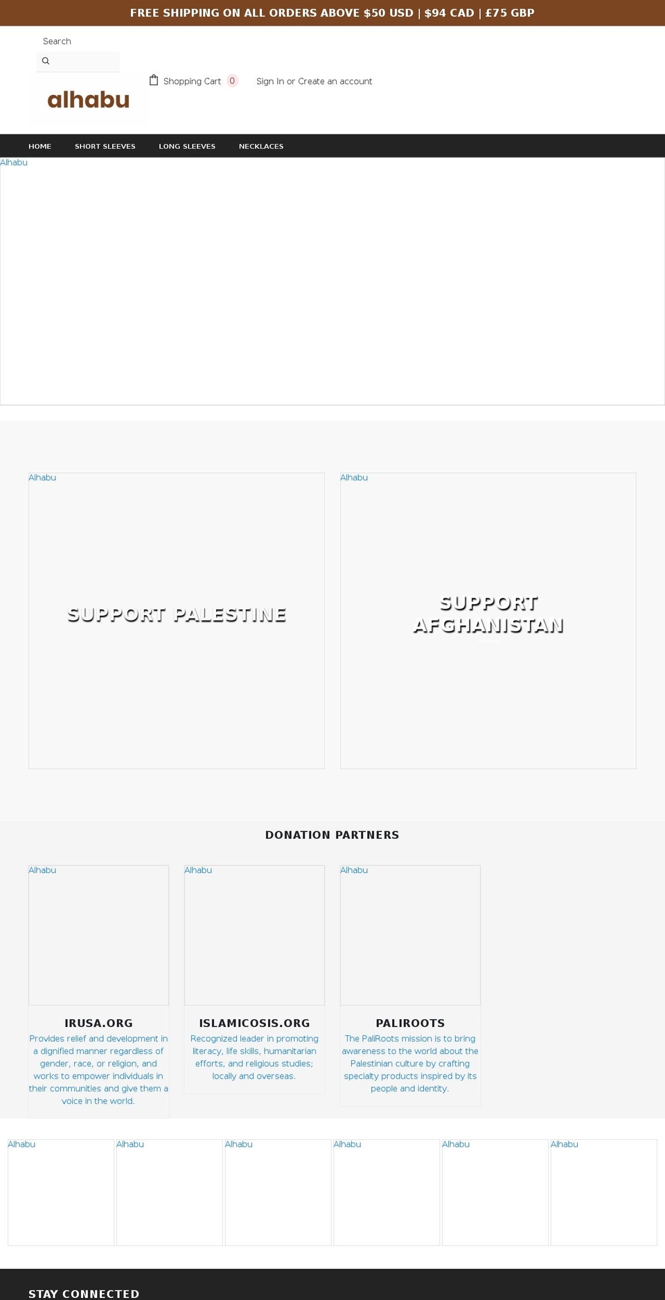 alhabu.co shopify website screenshot