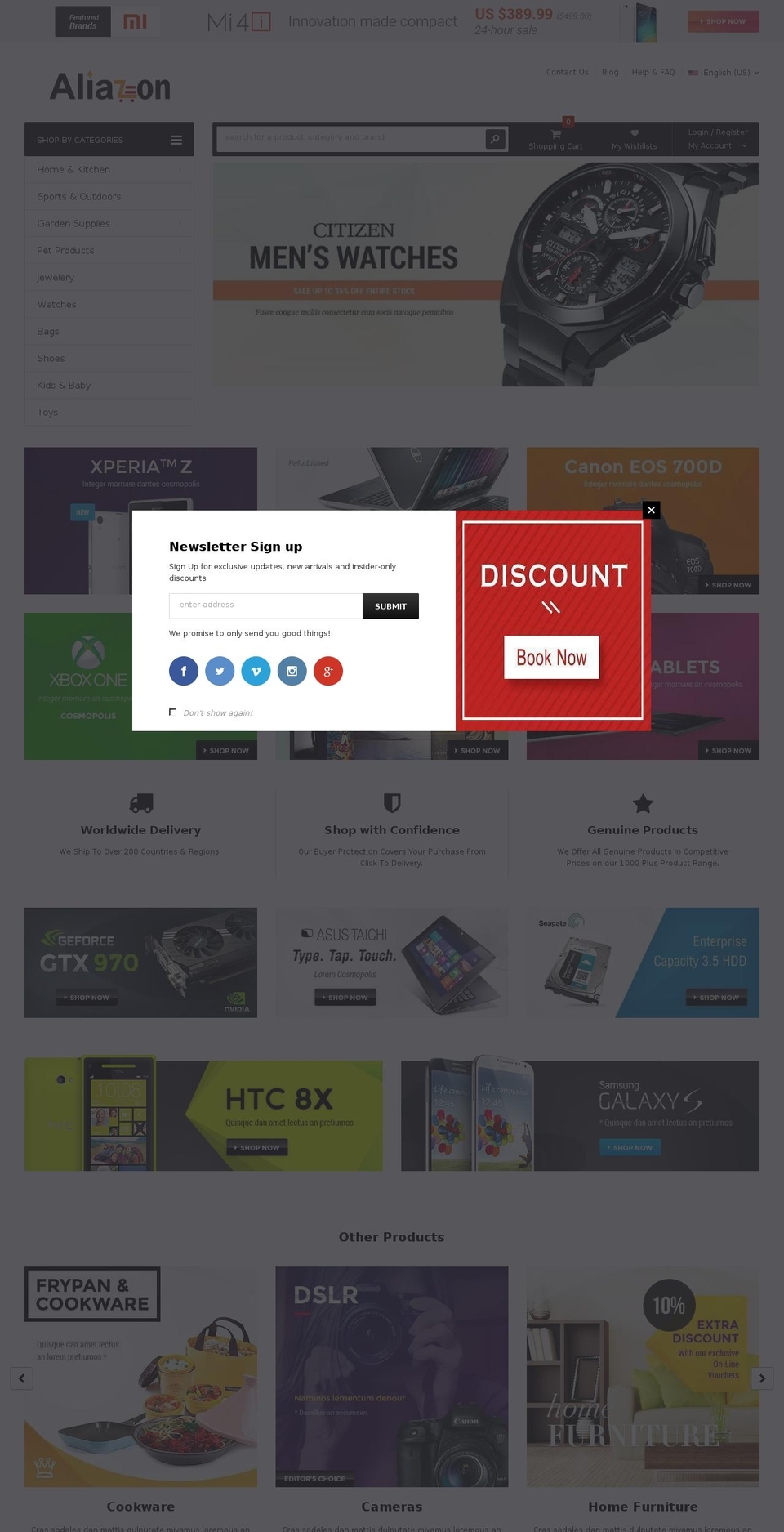 minimart-theme-source Shopify theme site example aliazon.com