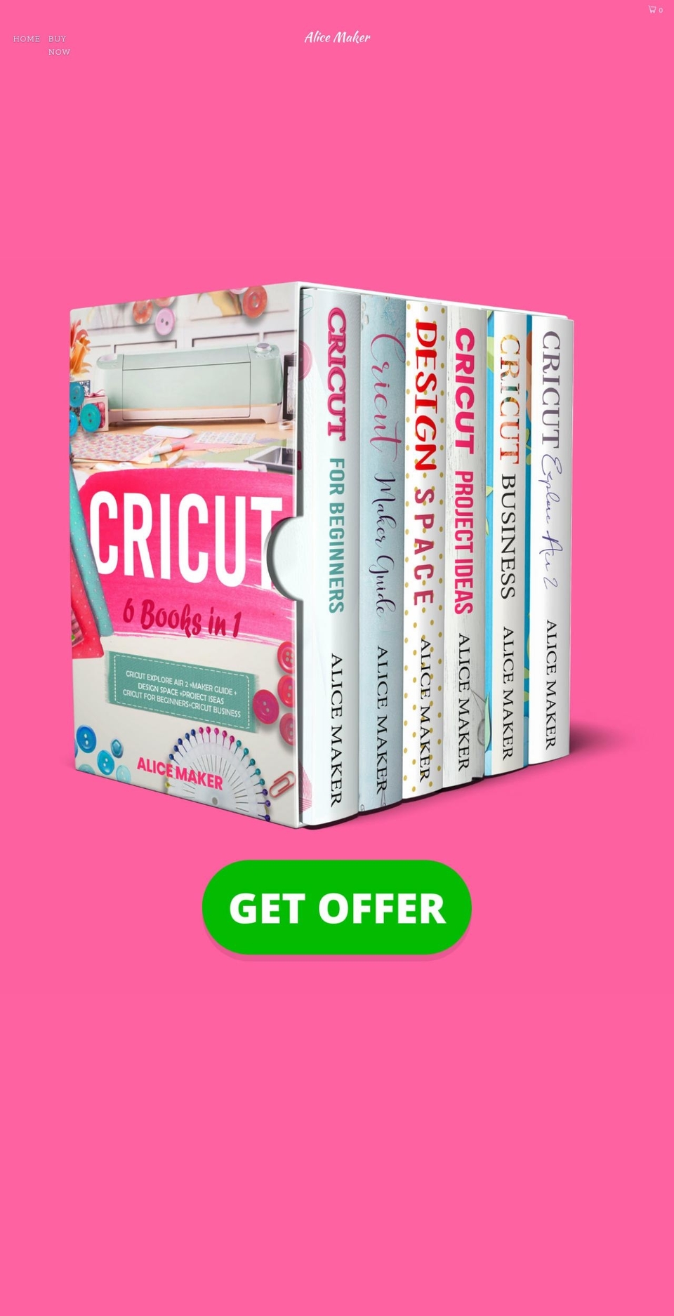 alice-maker.com shopify website screenshot