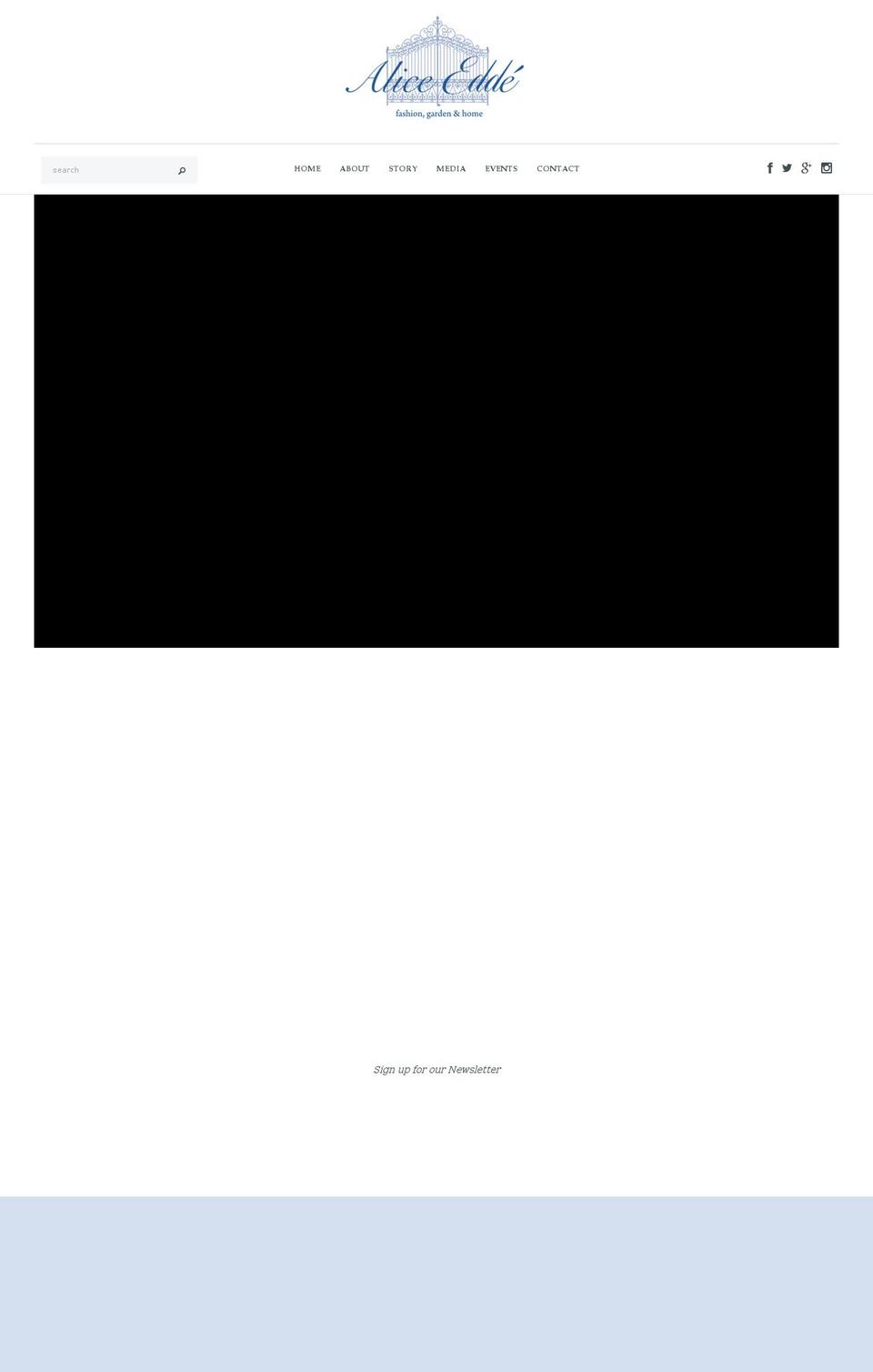 aliceedde.com — Shopify storefront screenshot