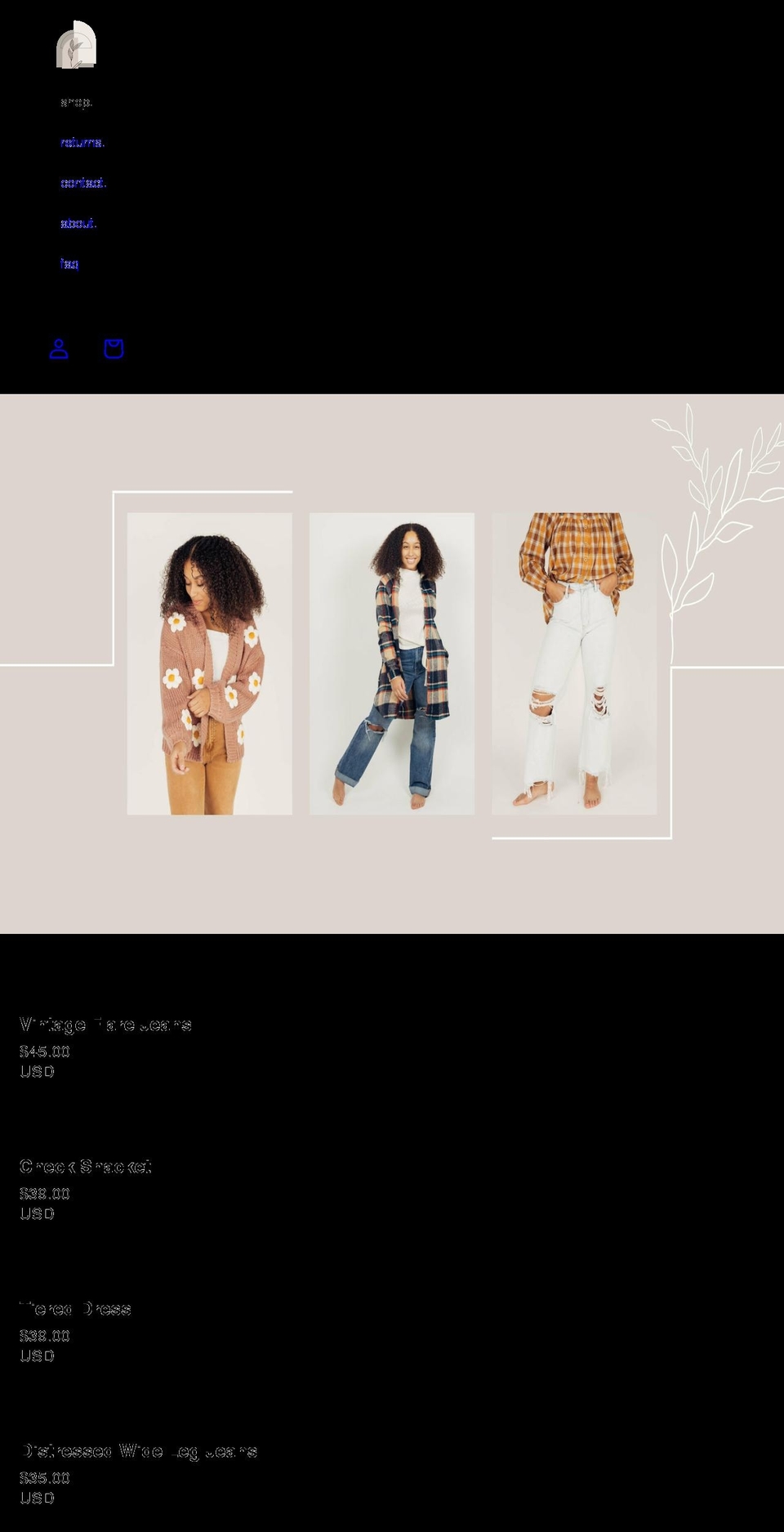 alicelovesclothes.com shopify website screenshot