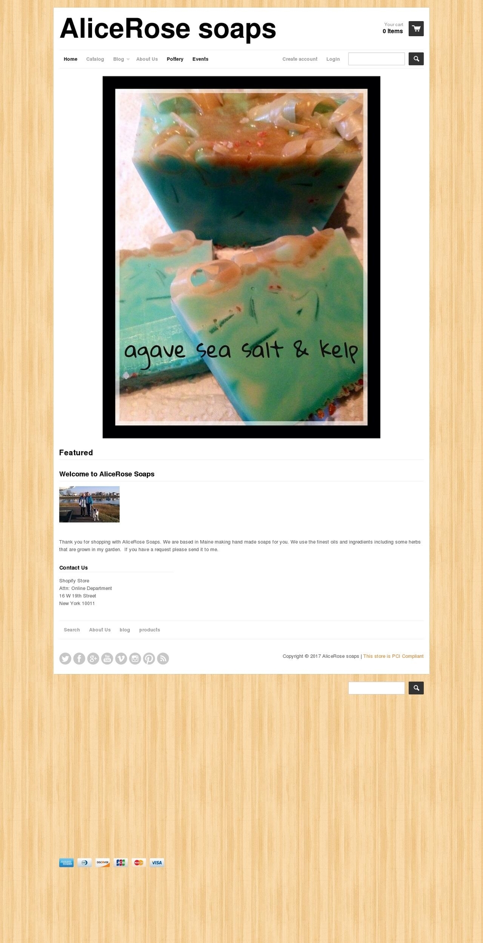 alicerosesoaps.com shopify website screenshot