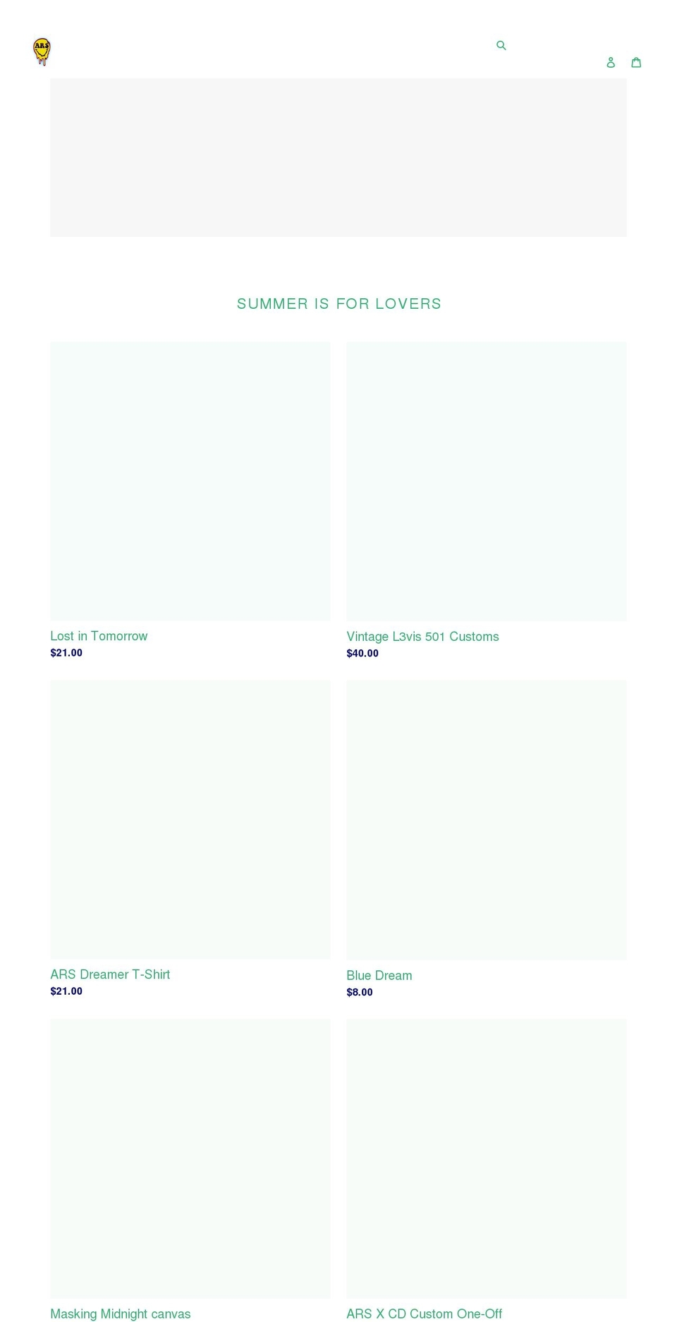 alienreststop.com shopify website screenshot