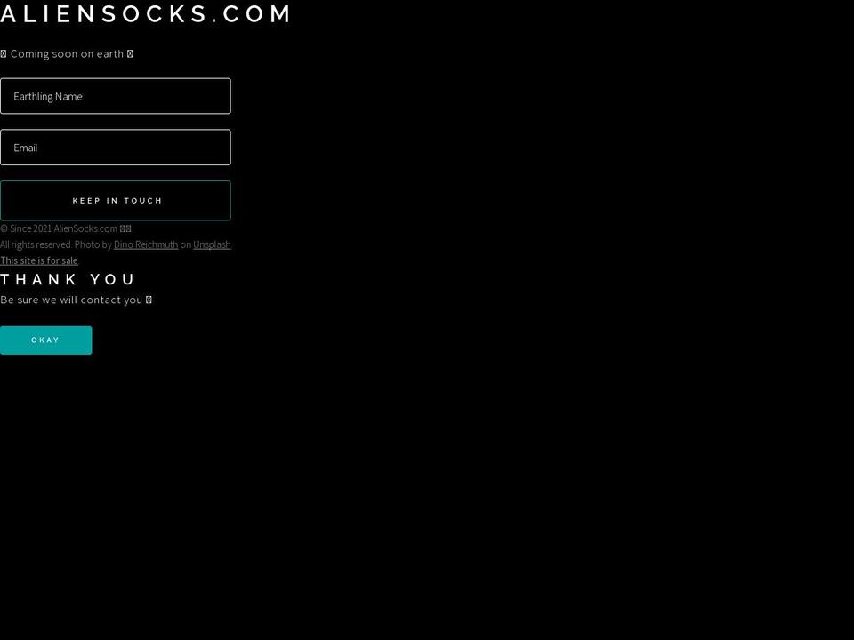 aliensocks.com — Shopify storefront screenshot