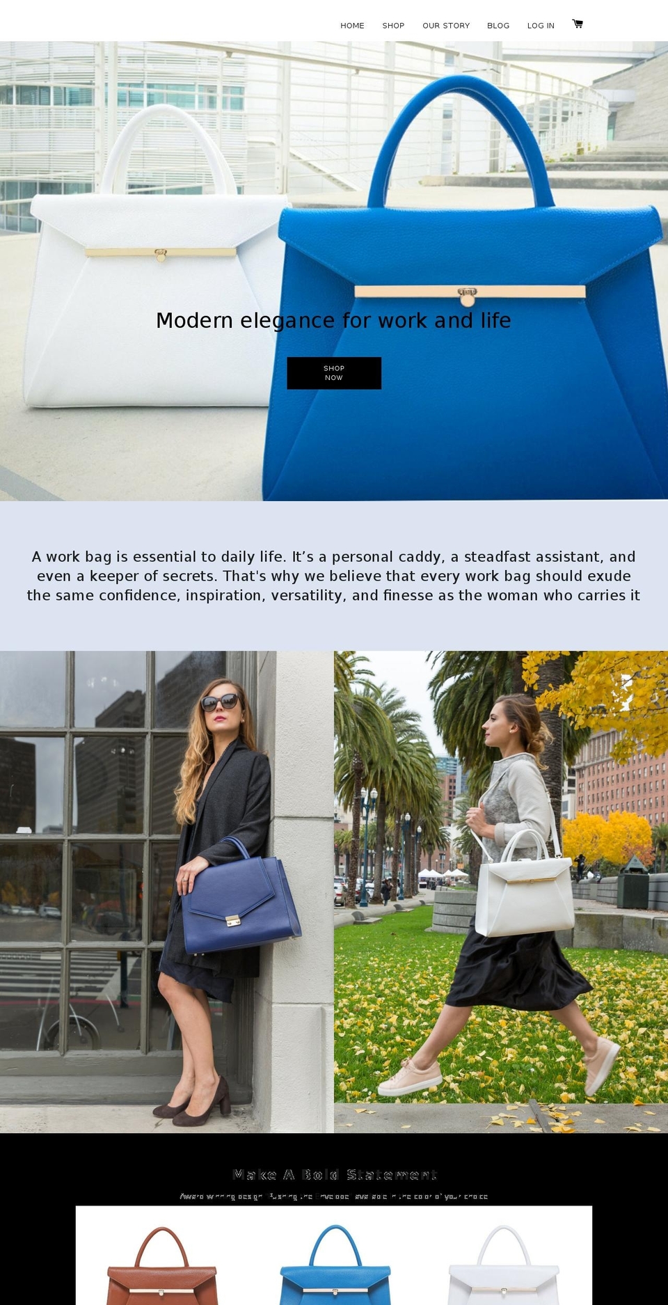 alinaandgrace.com shopify website screenshot