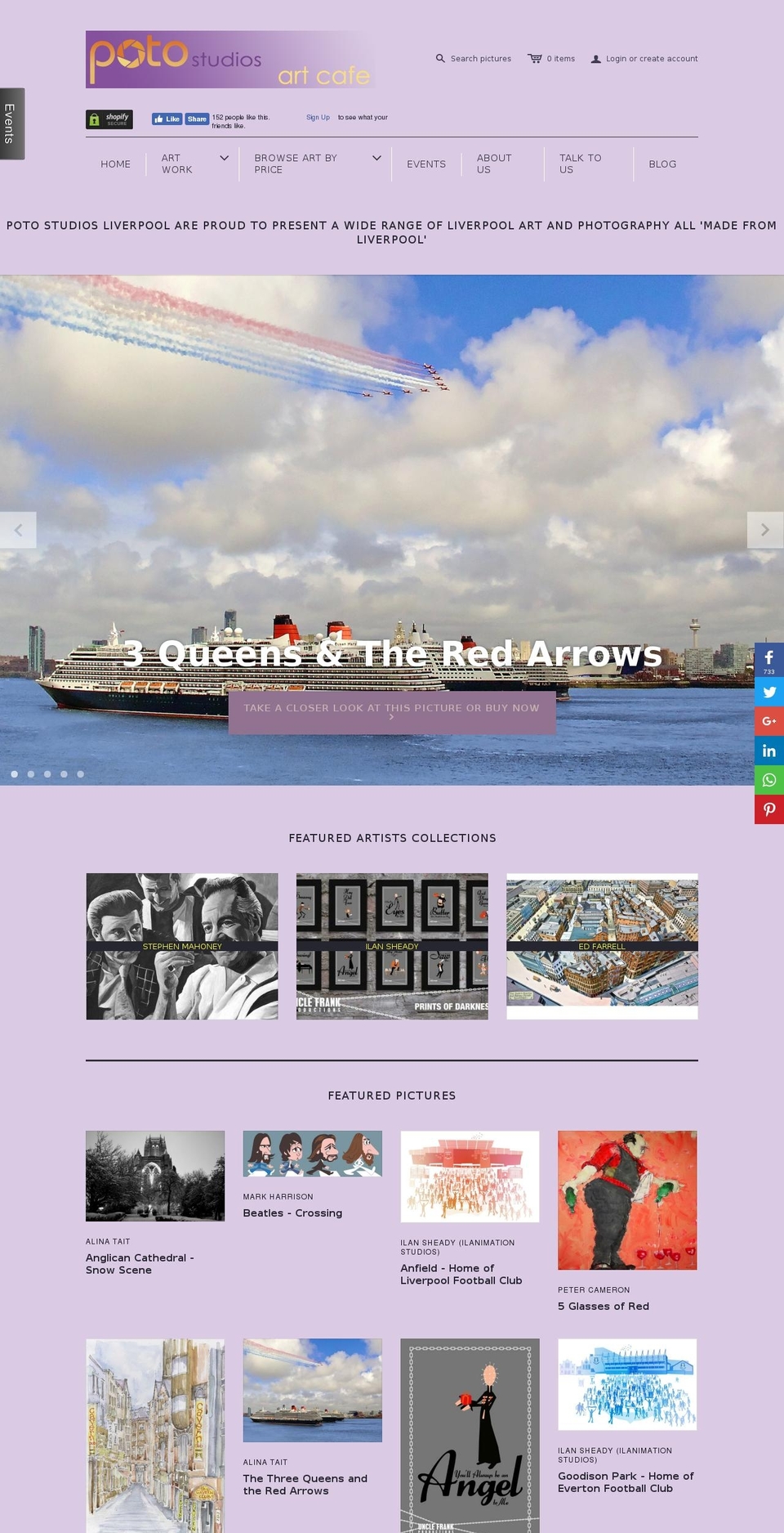 POTO Live - based on Atlantic theme Shopify theme site example alinatait.com
