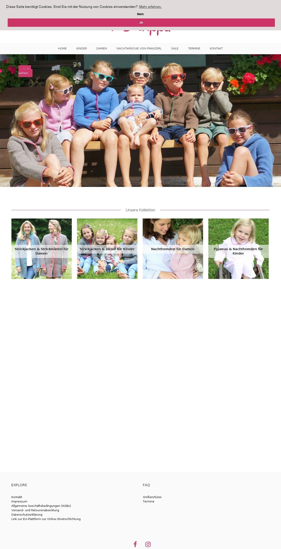 alippa.com — Shopify storefront screenshot