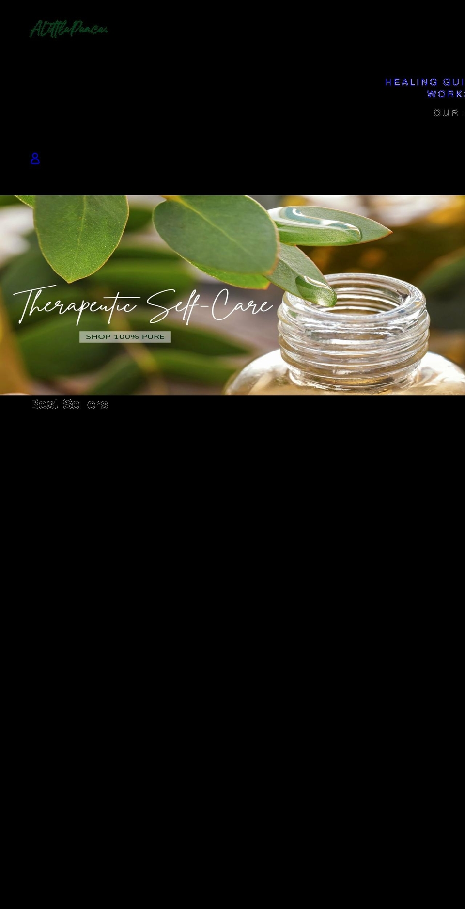 alittlepeaceproducts.com shopify website screenshot