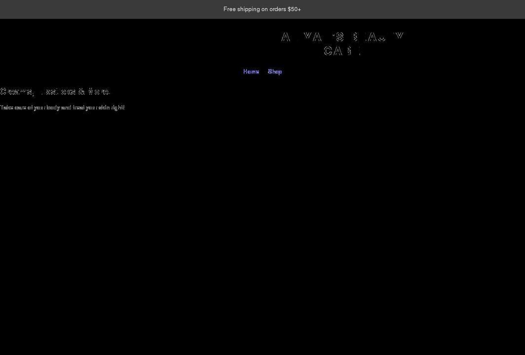 aliyahsbeautycare.com shopify website screenshot