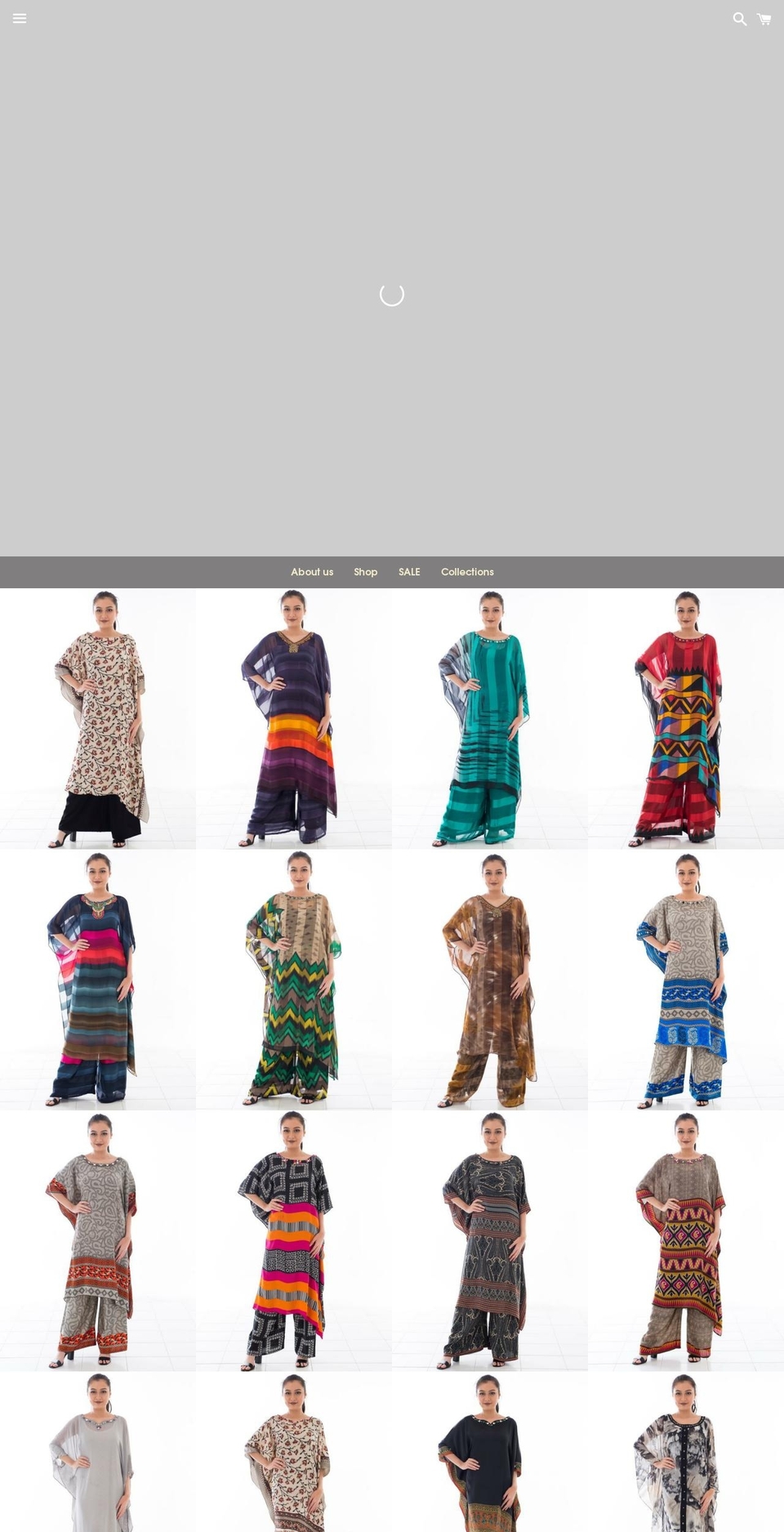 alkaftan.com shopify website screenshot