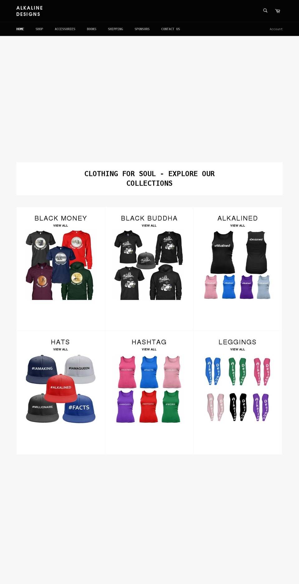 alkalinedesigns.com shopify website screenshot
